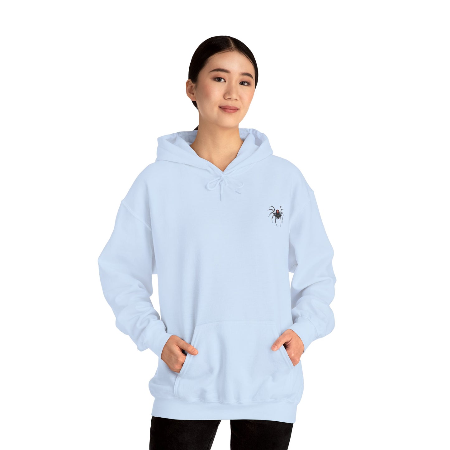 Casper's Caution: Will Bite Adult Sweatshirt - Hooded