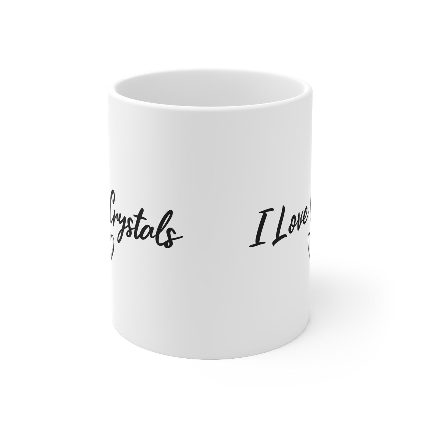 Isla's I love Crystal's Ceramic Mug, Coffee Cup