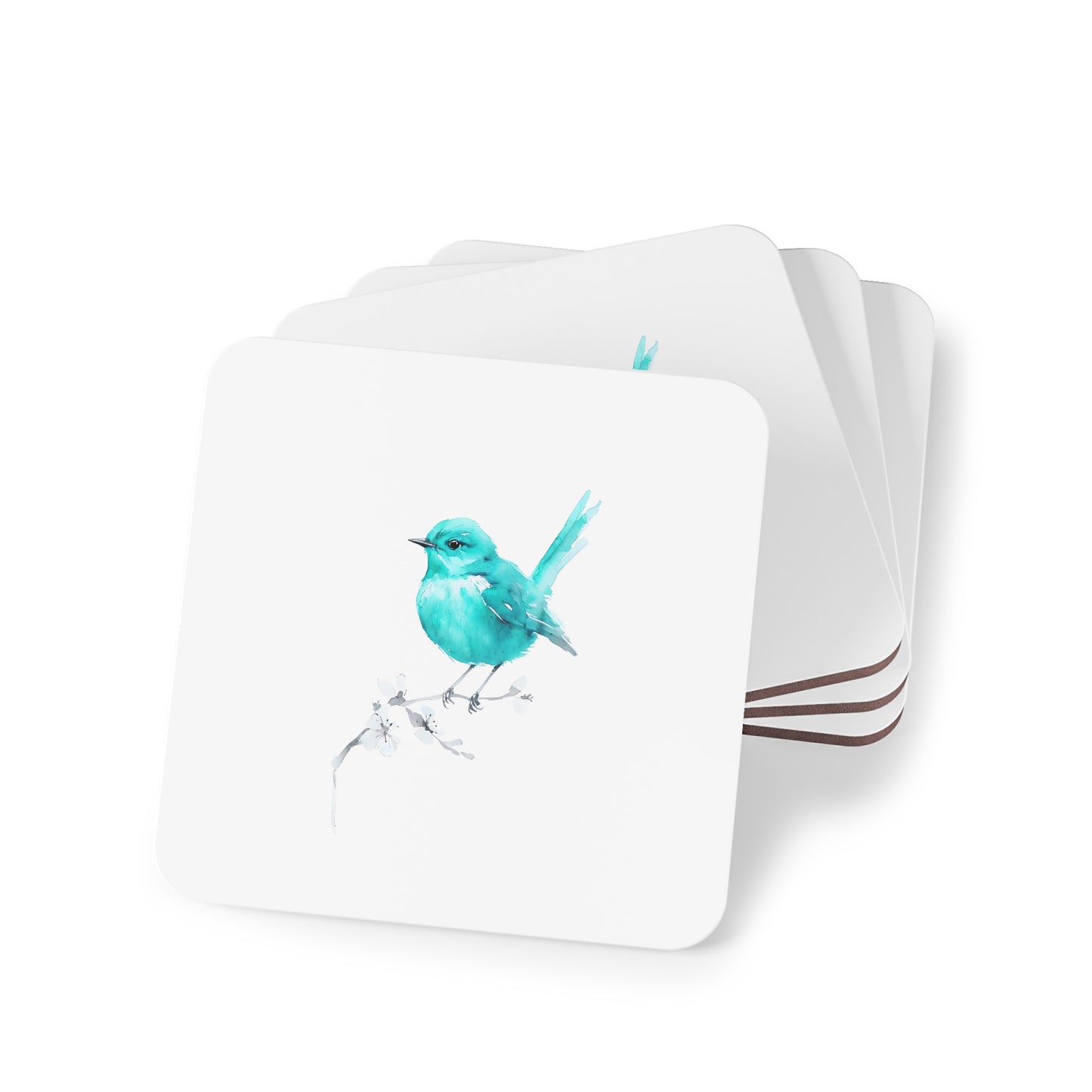 Timmy Turquoise Bird Coasters