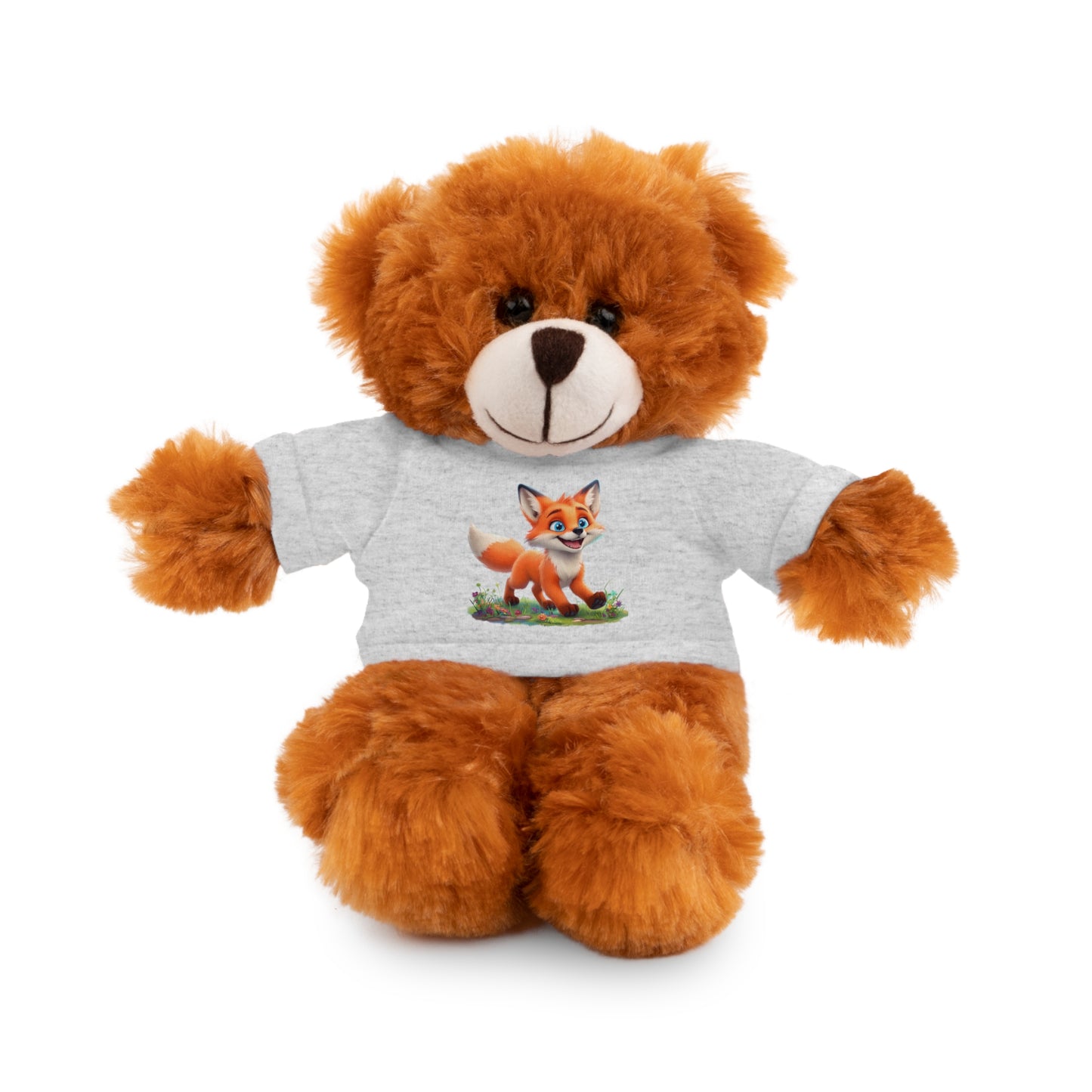Fox On Tee Animal Plush