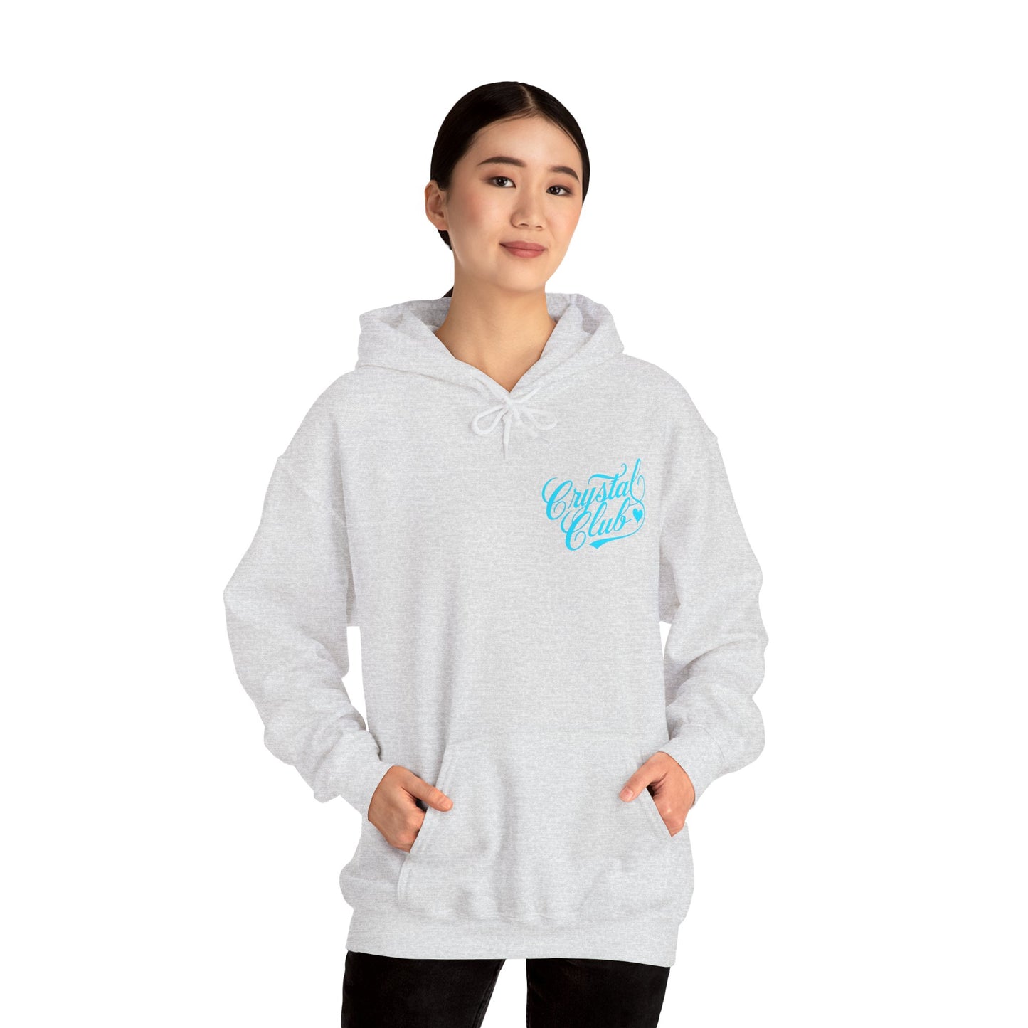 Blue Crystal Club Adult Sweatshirt - Hooded