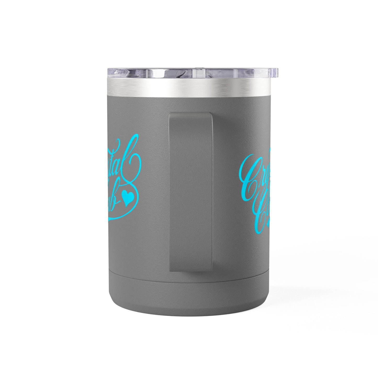 Blue Crystal Club Coffee Tumbler