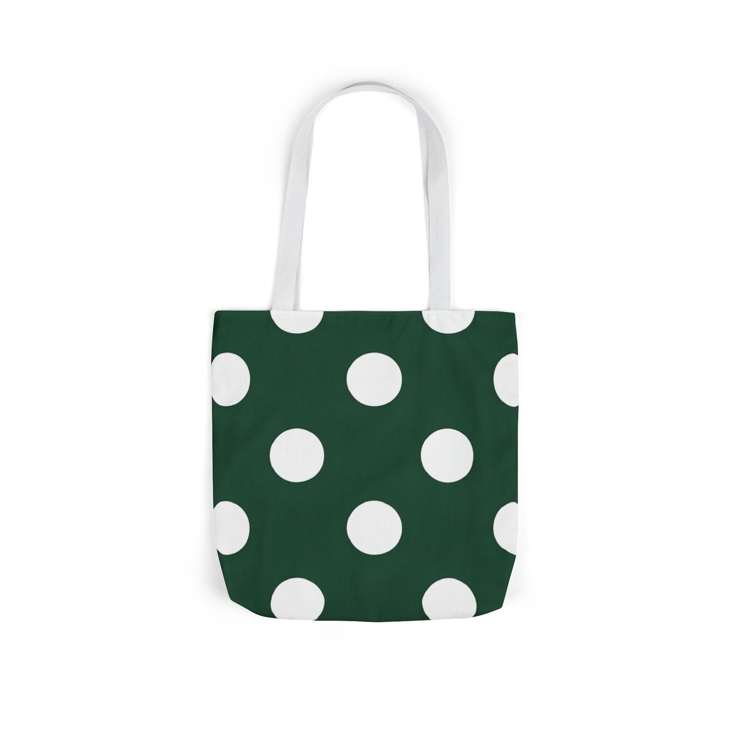 Gretel's Green Polka Dot Tote Bag