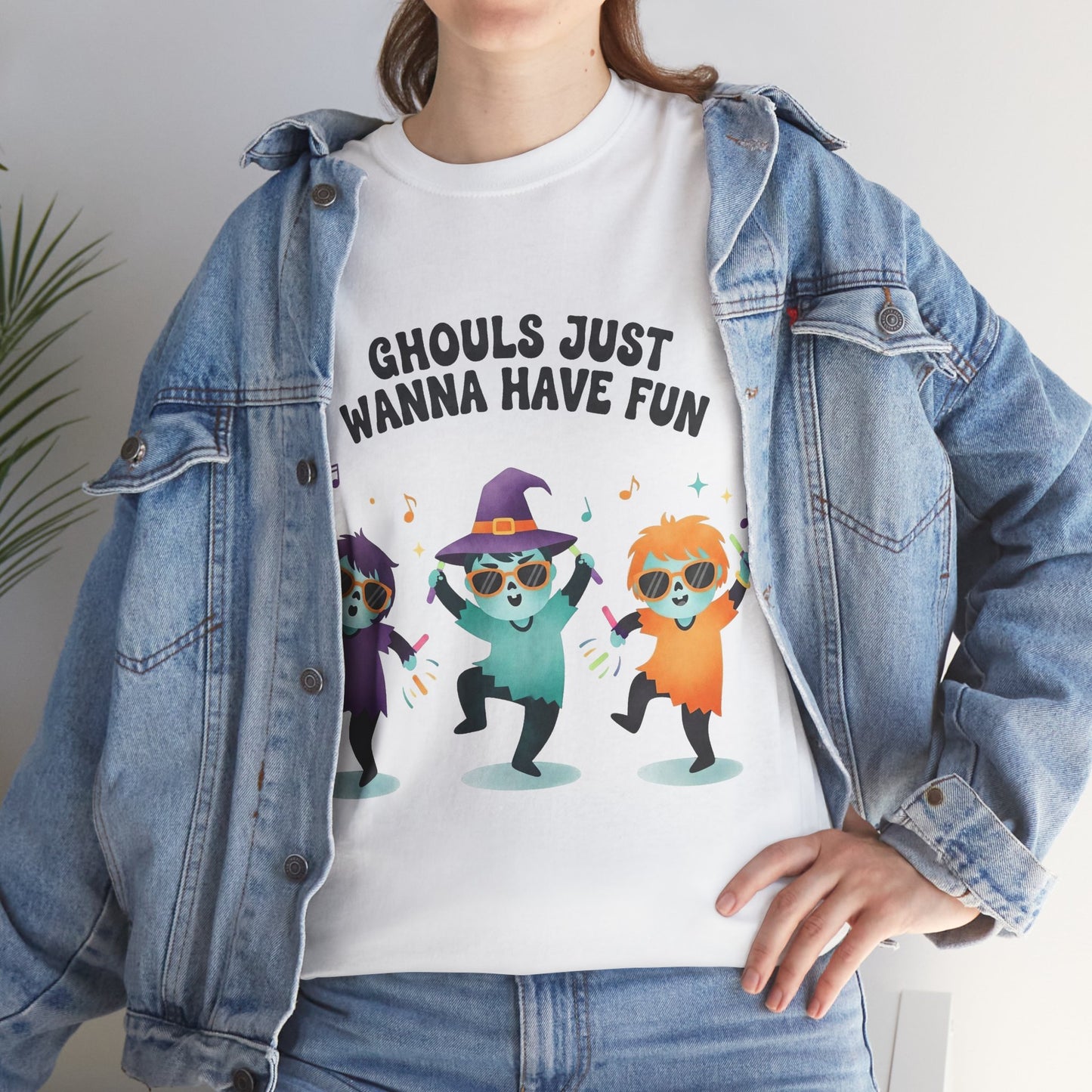 Ghouls Just Wanna Have Fun Adult Shirt