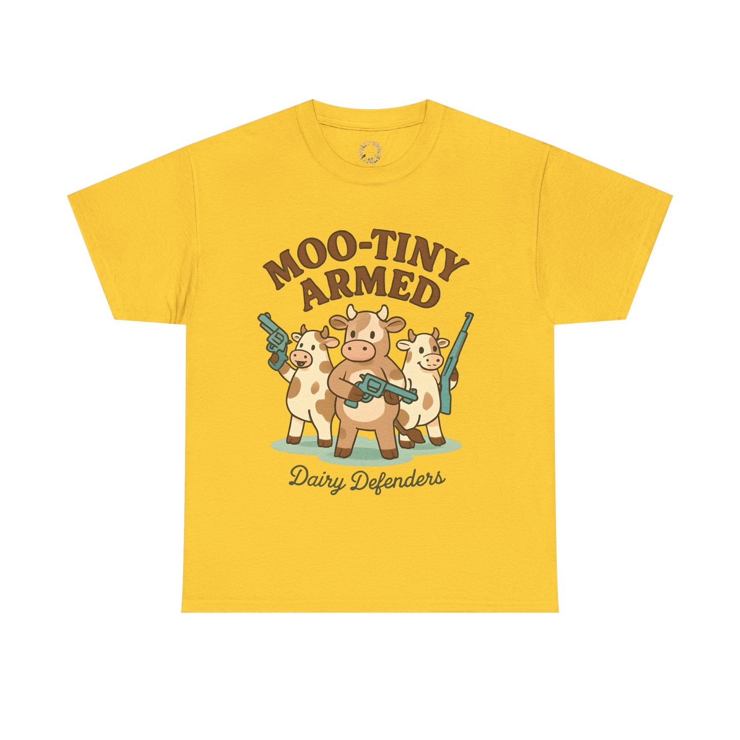 Mason's Moo-tiny Armed Dairy Defenders Adult Shirt