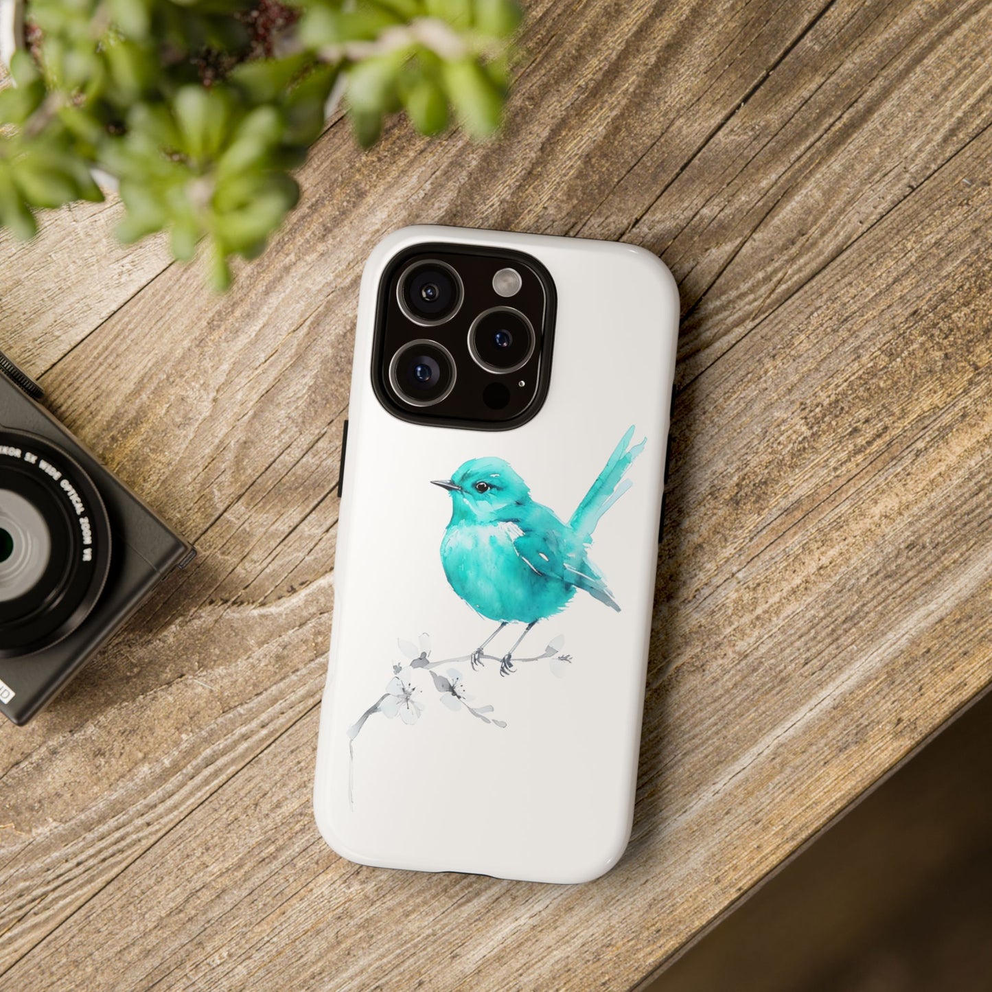 Bailey's Blue Bird Tough Phone Case