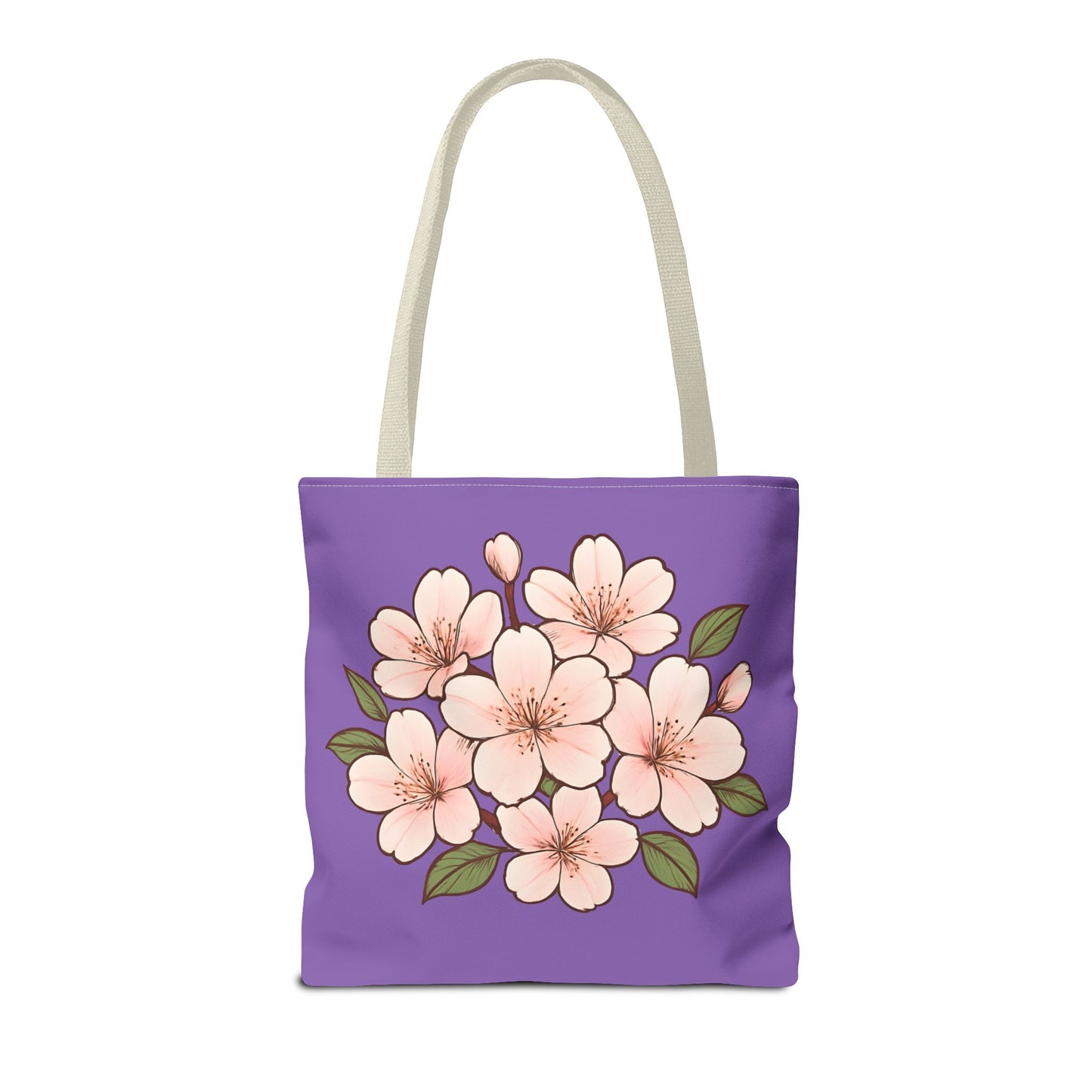 Pedro's Purple Cherry Blossom Tote Bag