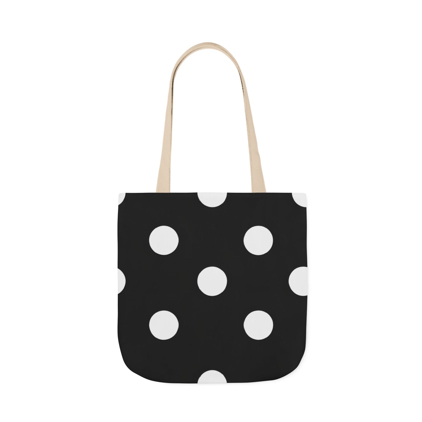 Brian's Black Polka Dot Tote Bag