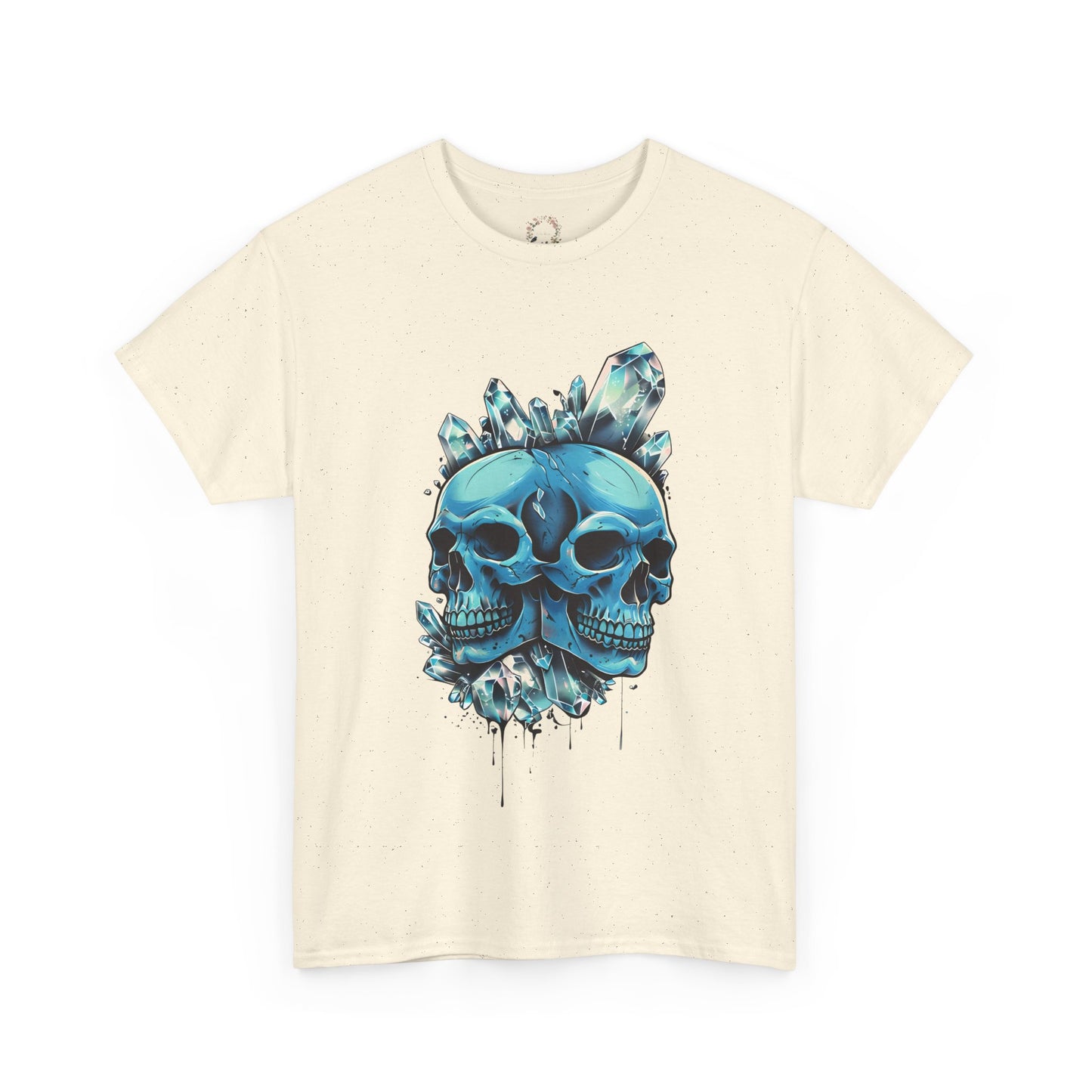 Buzz's Blue Double Skull Adult Shirt