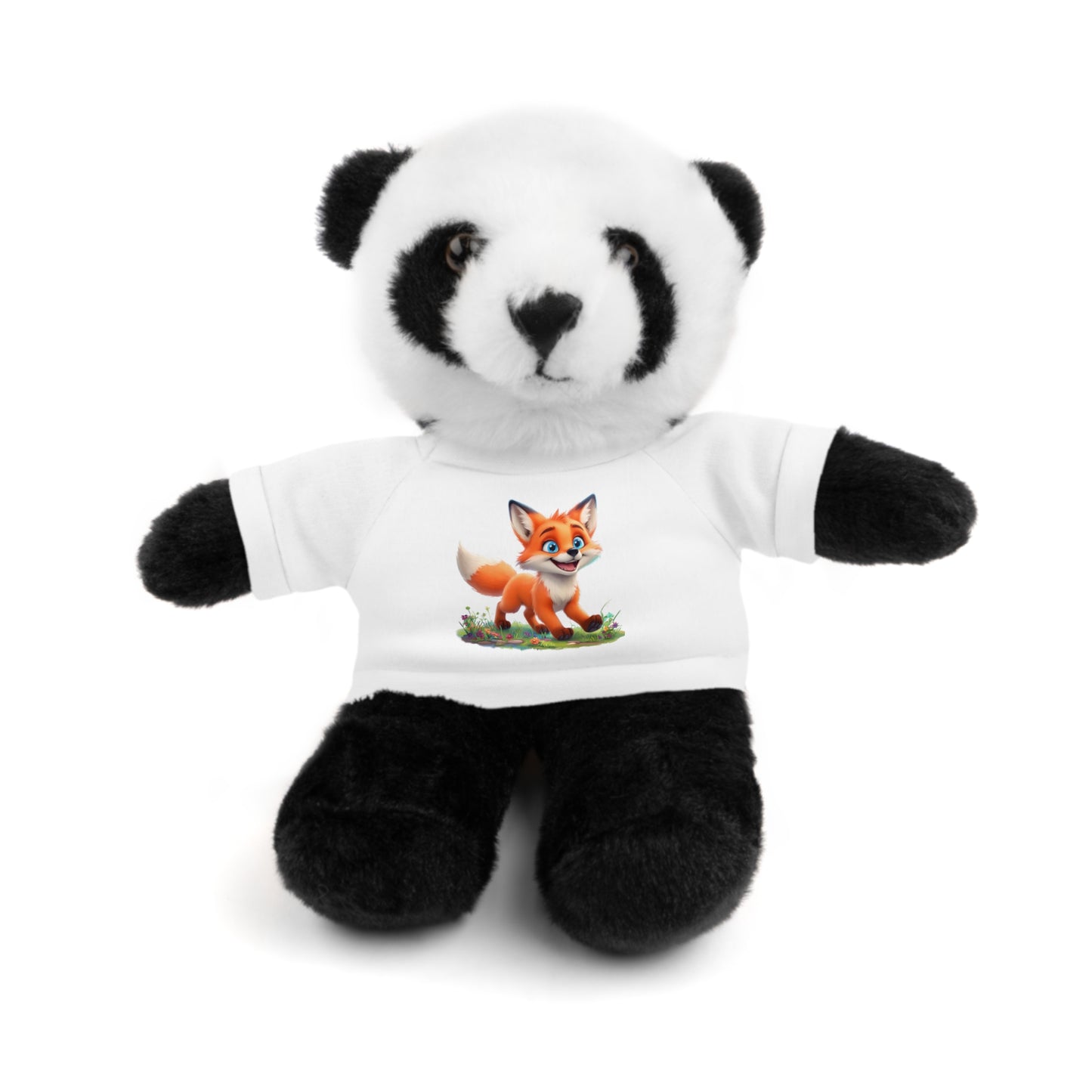 Fox On Tee Animal Plush