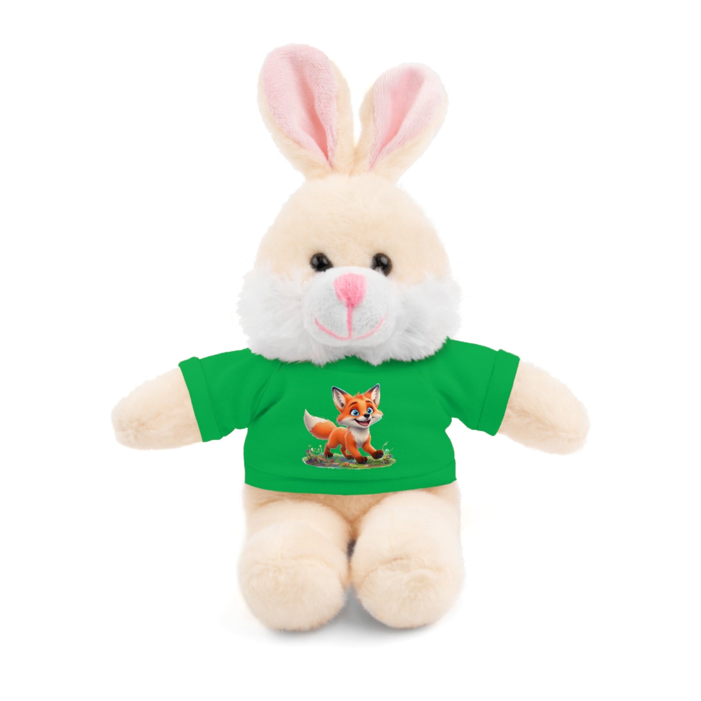 Fox On Tee Animal Plush