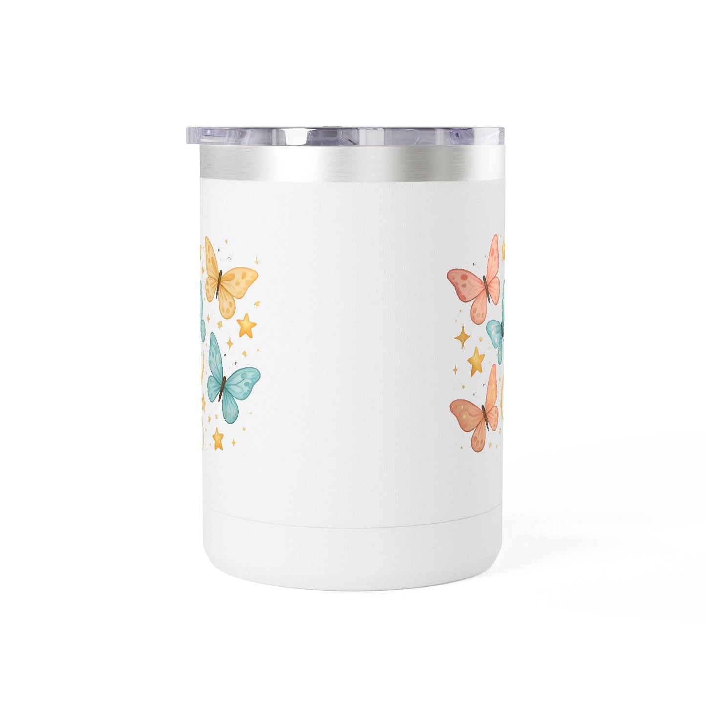 Barb's Butterfly & Stars Coffee Mug Tumbler