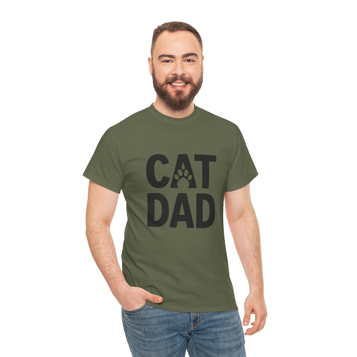 Chuck's Cat Dad Adult Shirt