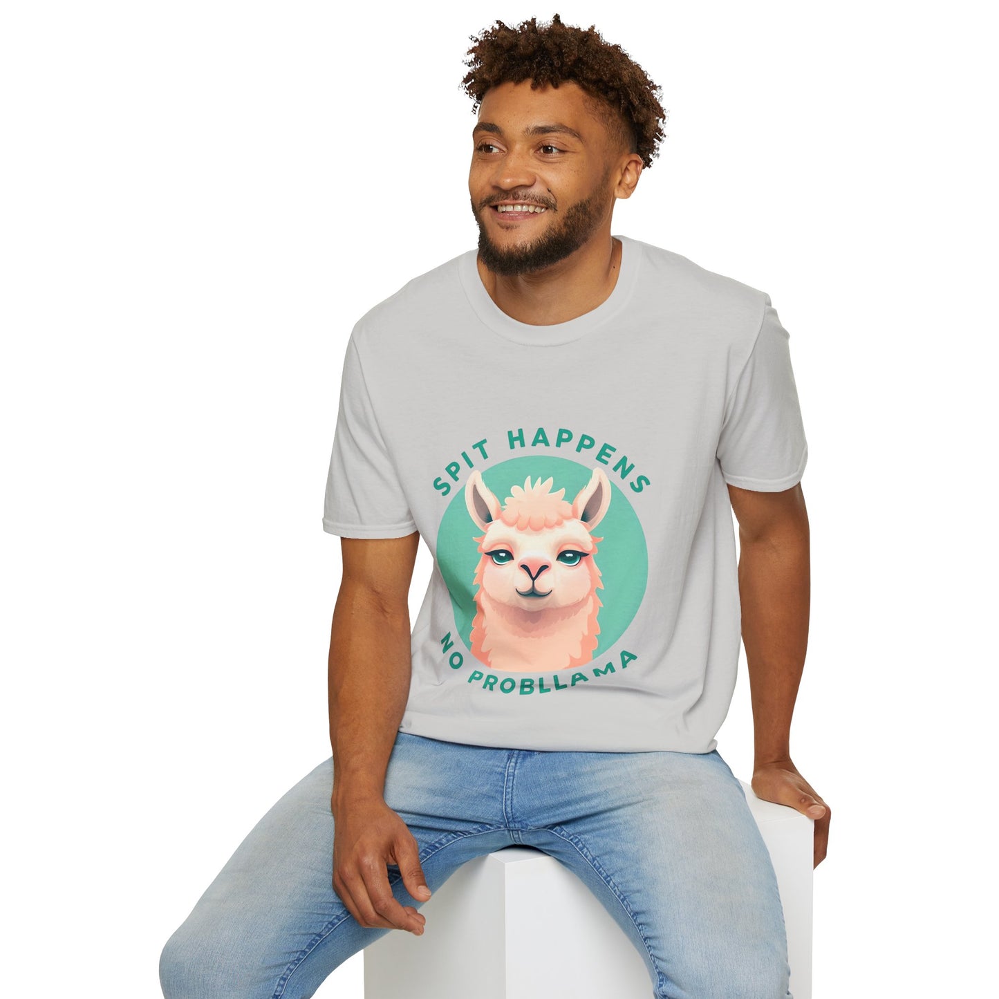 Tiz's Funny Llama Adult Shirt