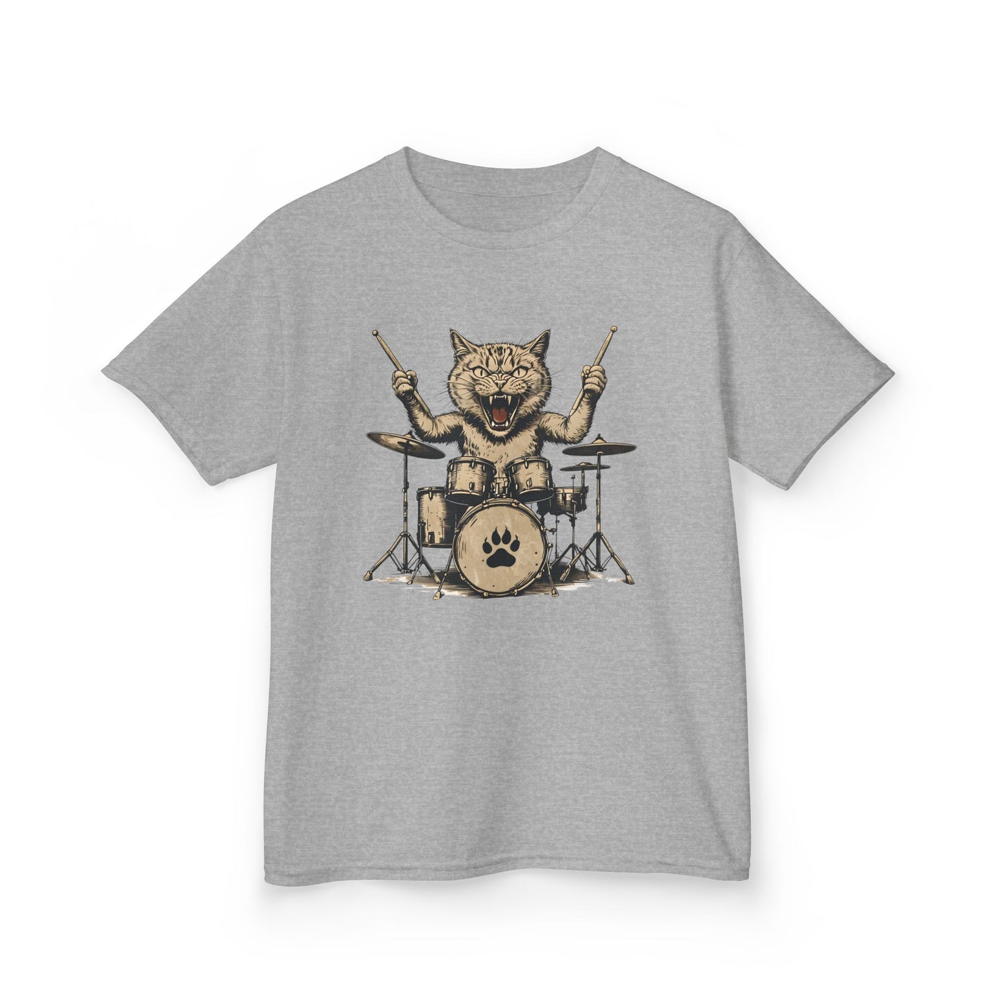 Dave's Drummer Cat Youth Top