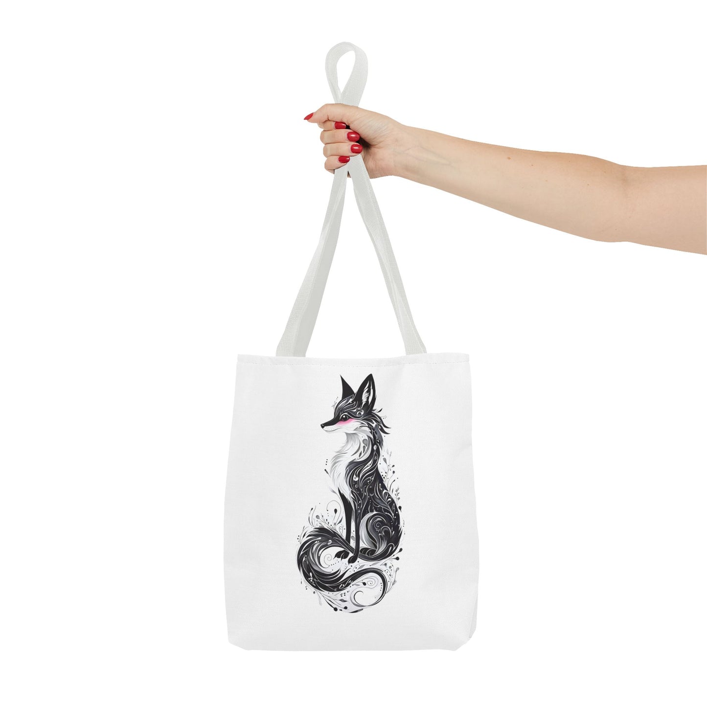 Mystic Black Fox Tote Bag