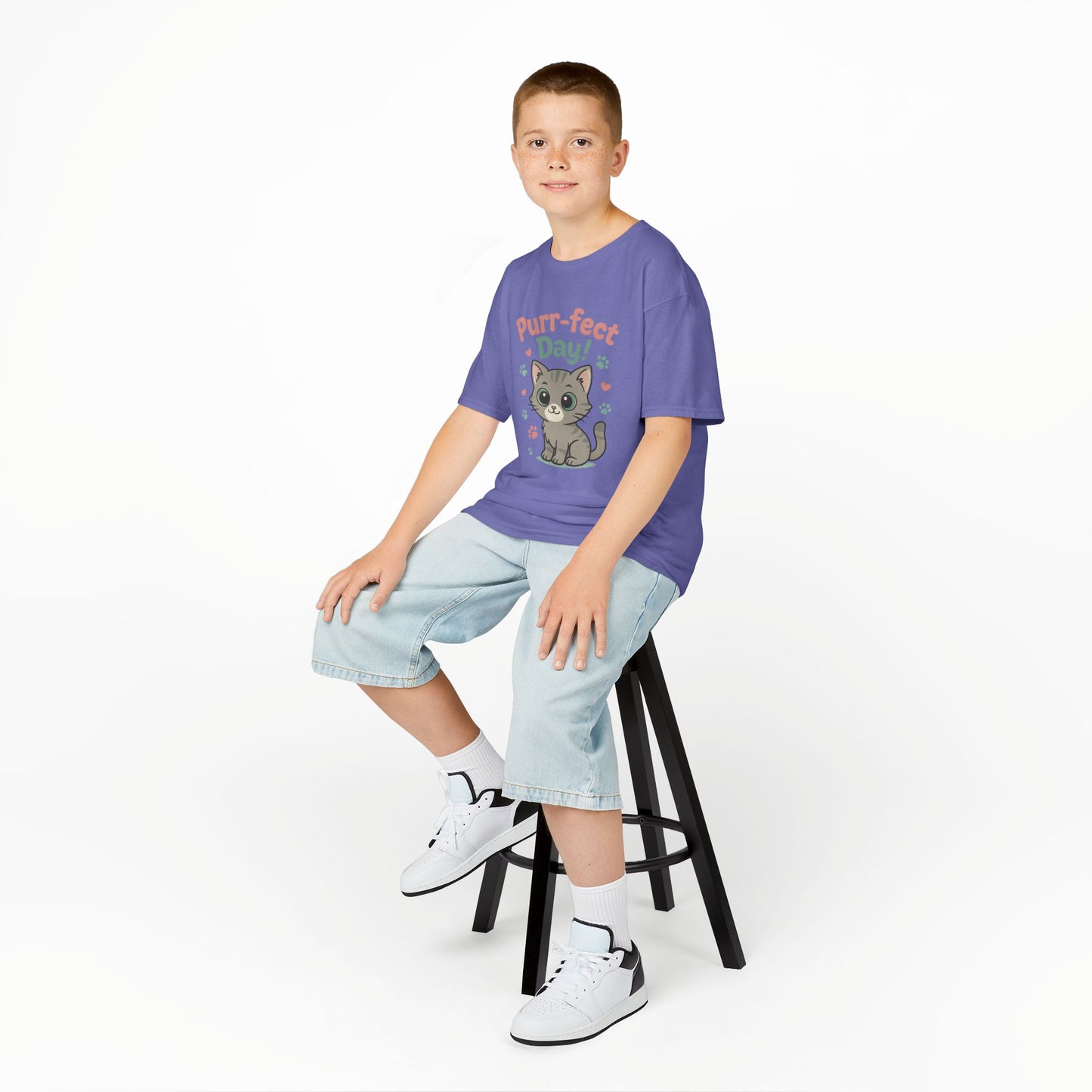 Kairo's Purr-fect Day Youth Top
