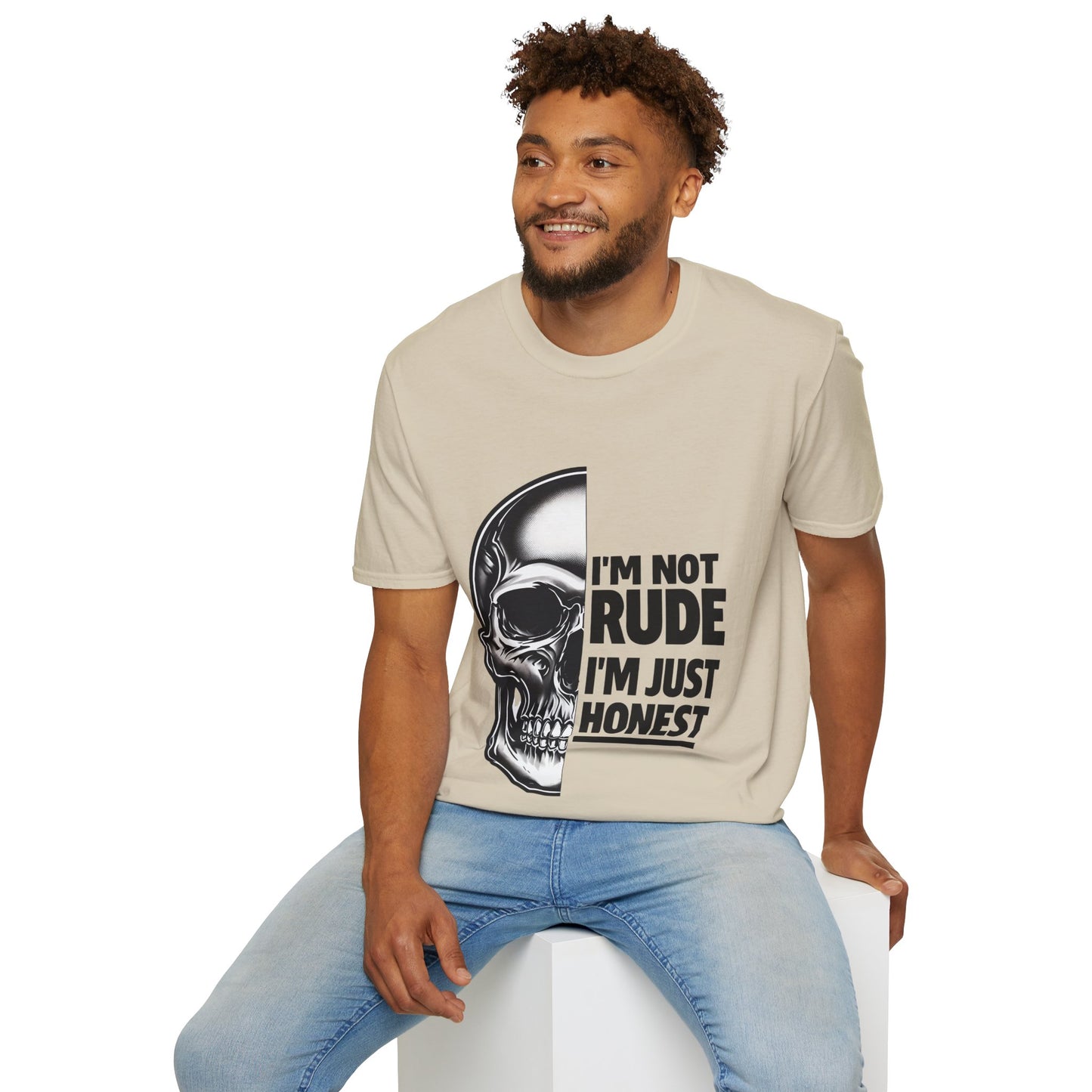 Rod's Rude Skull Graphic Adult Shirt
