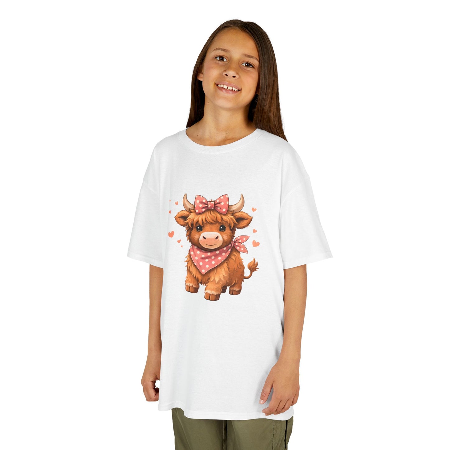 Harley's Highland Cow Youth Top
