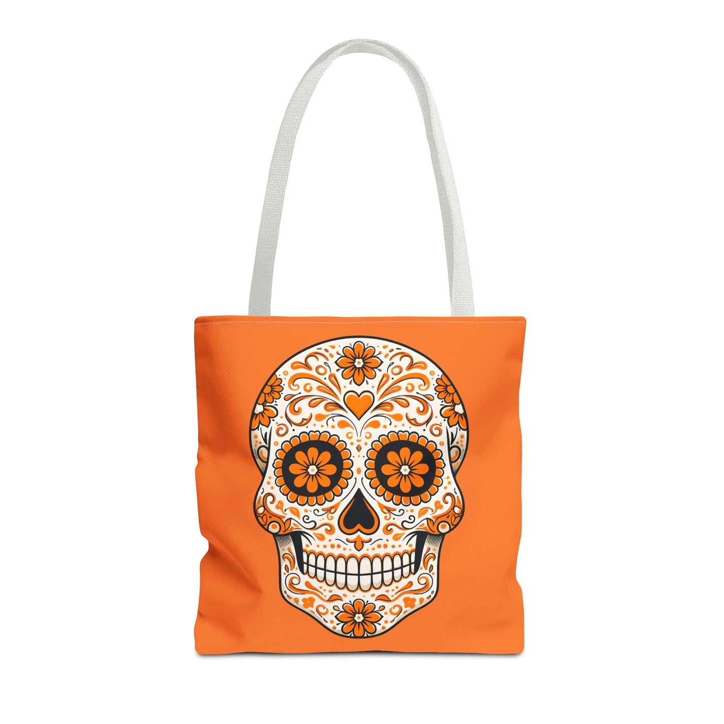 Odin's Orange Sugar Skull Tote Bag
