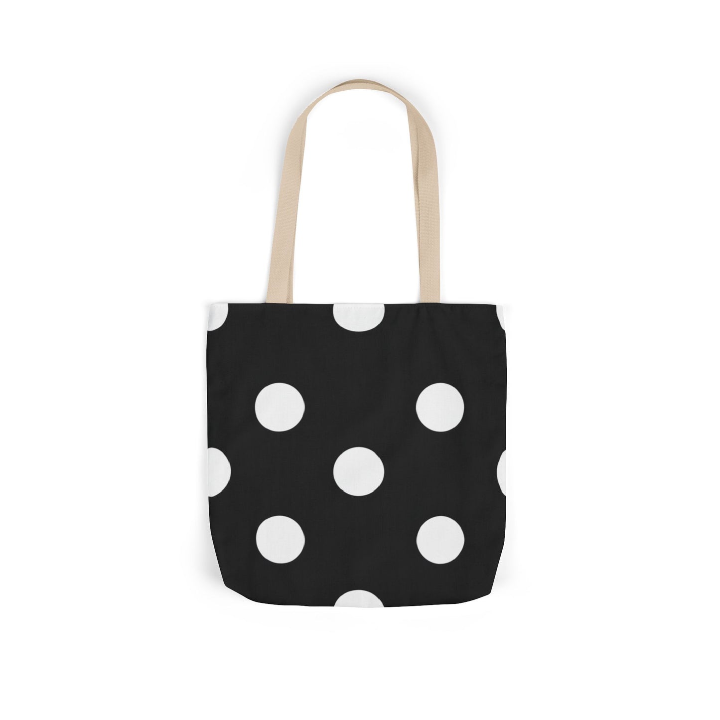Brian's Black Polka Dot Tote Bag
