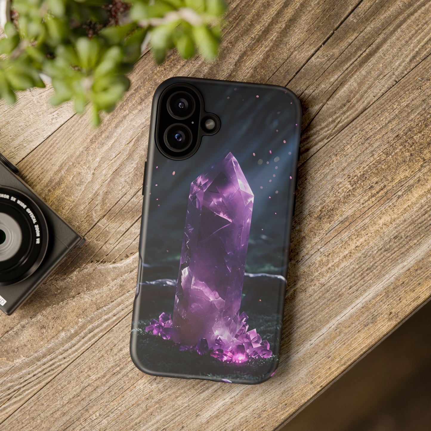 Arnie's Amethyst Crystal Tough Phone Case