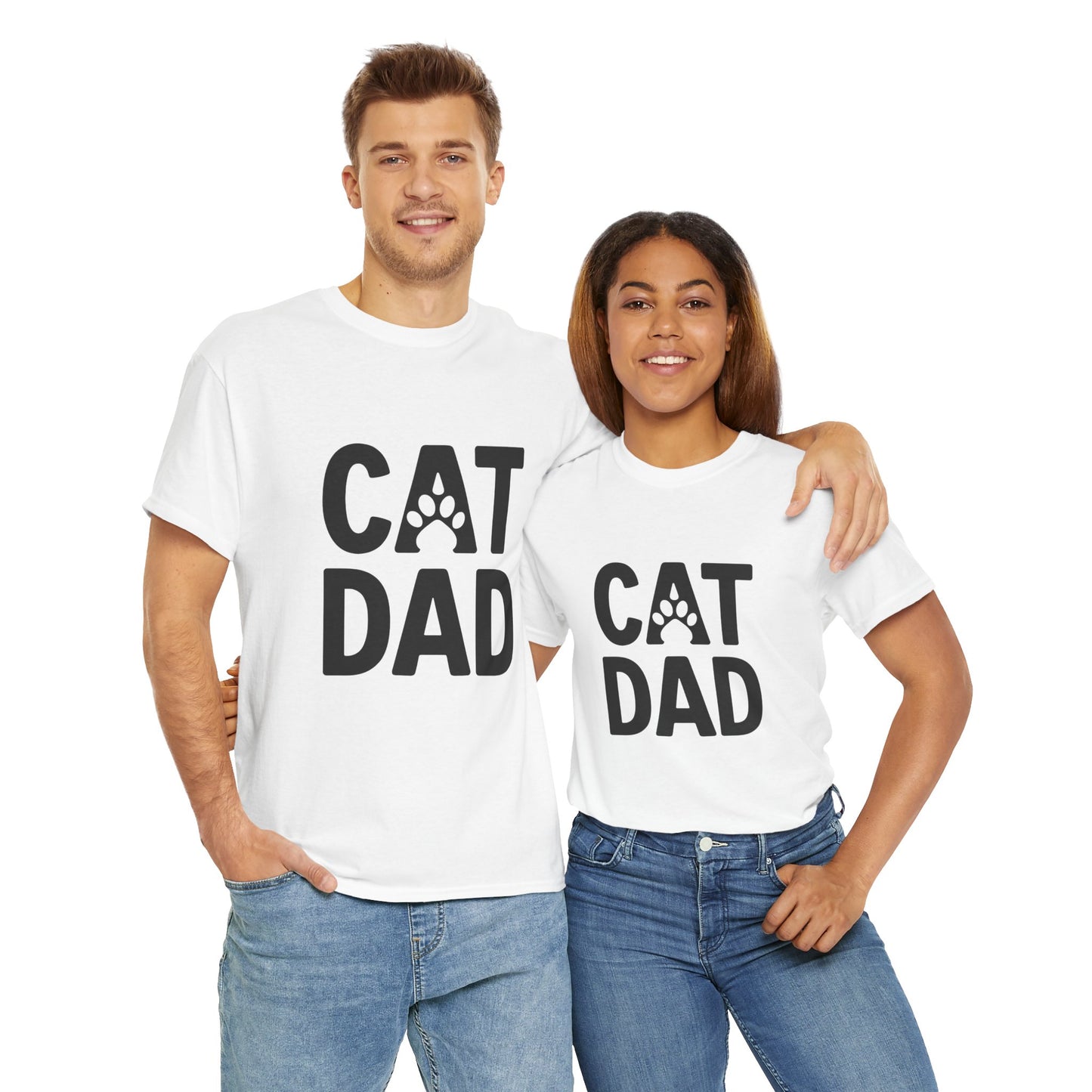 Chuck's Cat Dad Adult Shirt