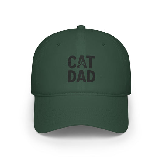 Cade's Cat Dad Low Profile Baseball Cap