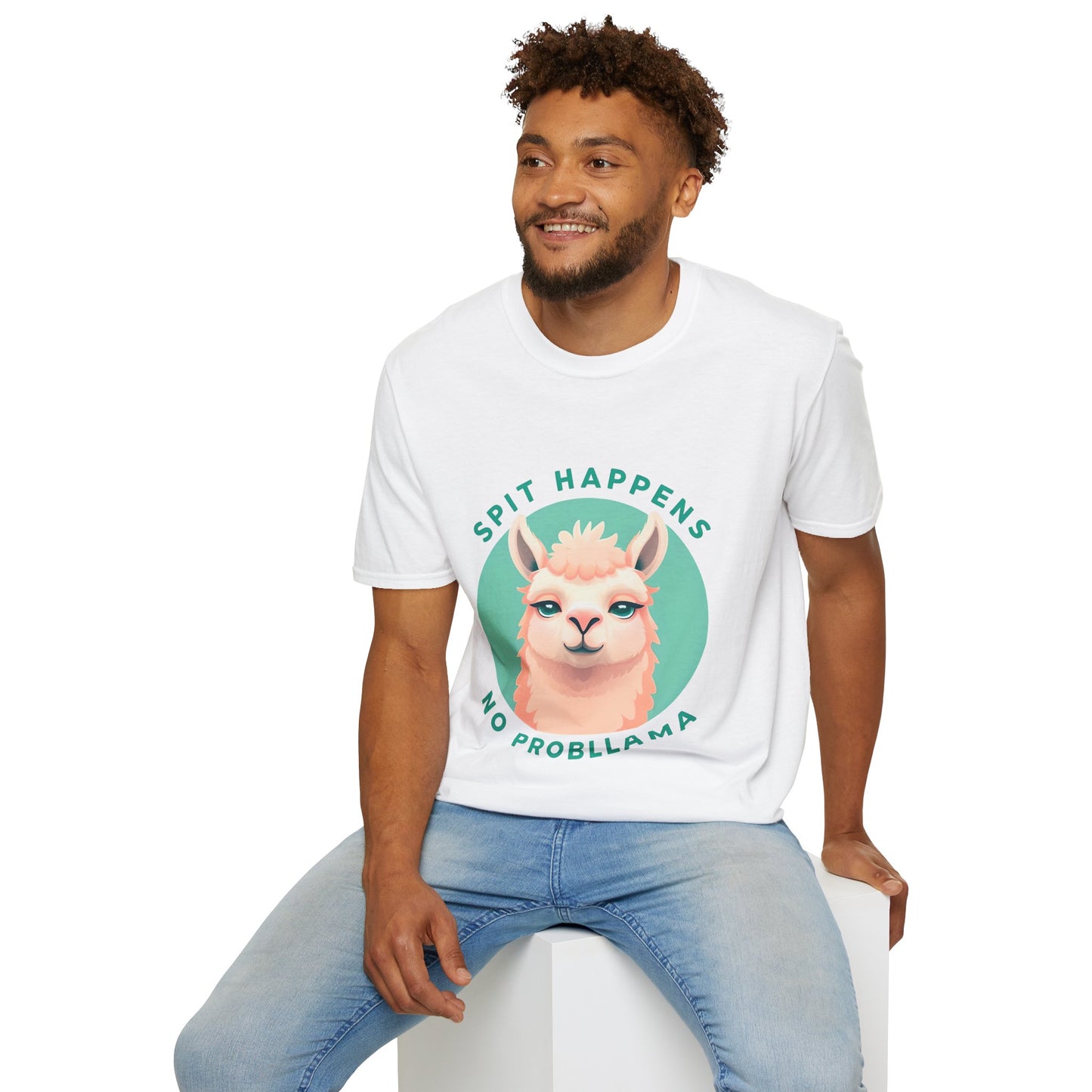 Tiz's Funny Llama Adult Shirt