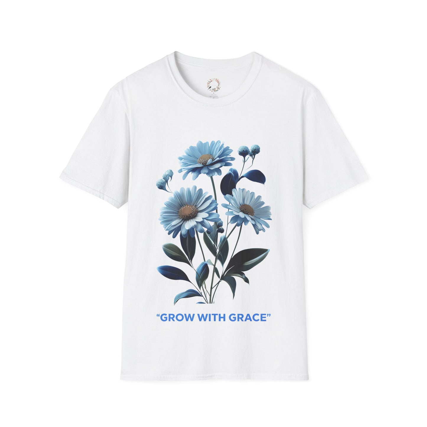 Freya's Floral Growth Inspirational Adult Shirt