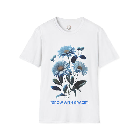 Freya's Floral Growth Inspirational Adult Shirt