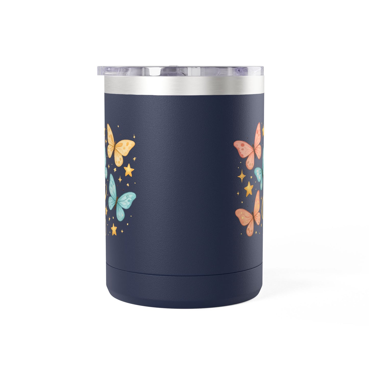 Barb's Butterfly & Stars Coffee Mug Tumbler