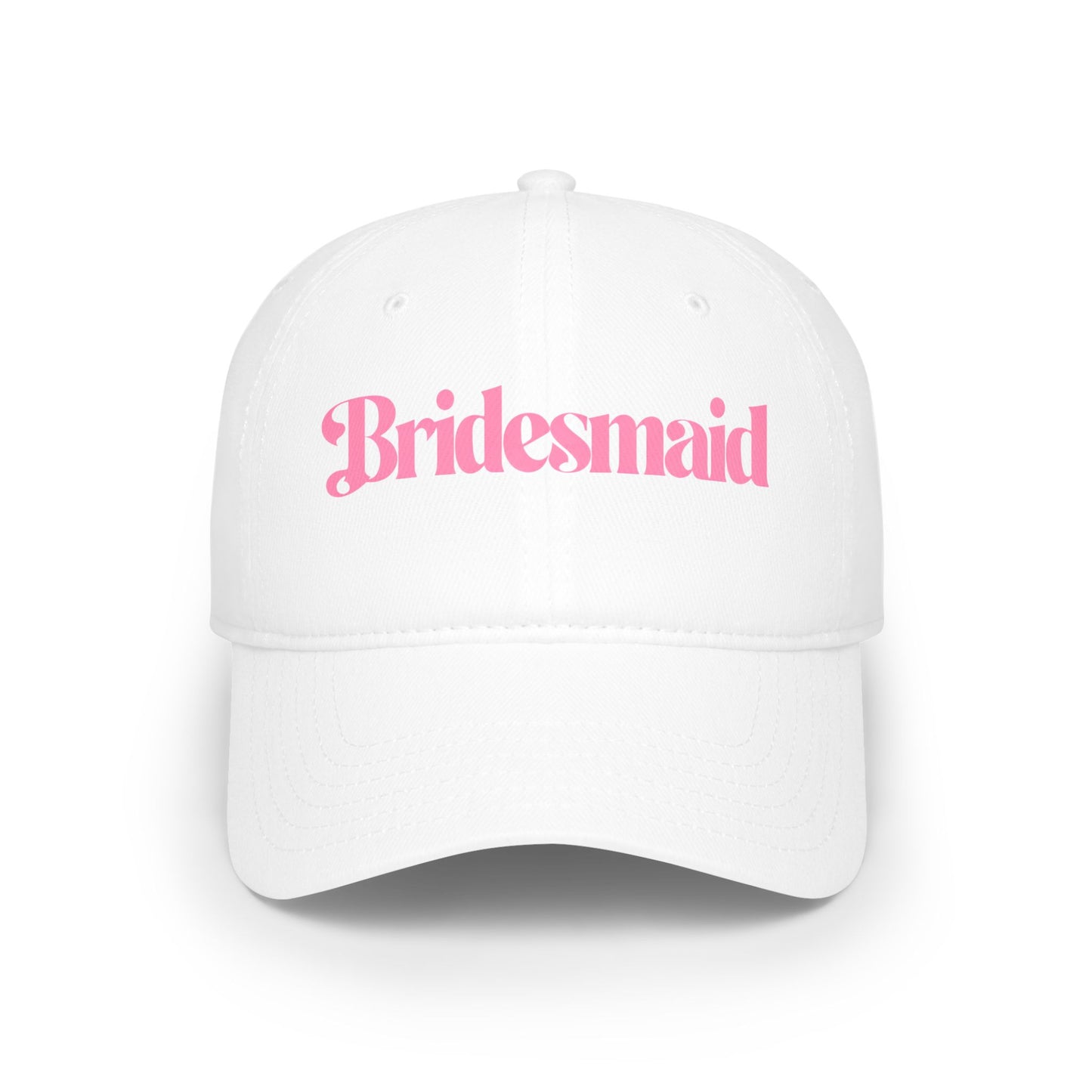 Bridesmaid Low Profile Baseball Cap