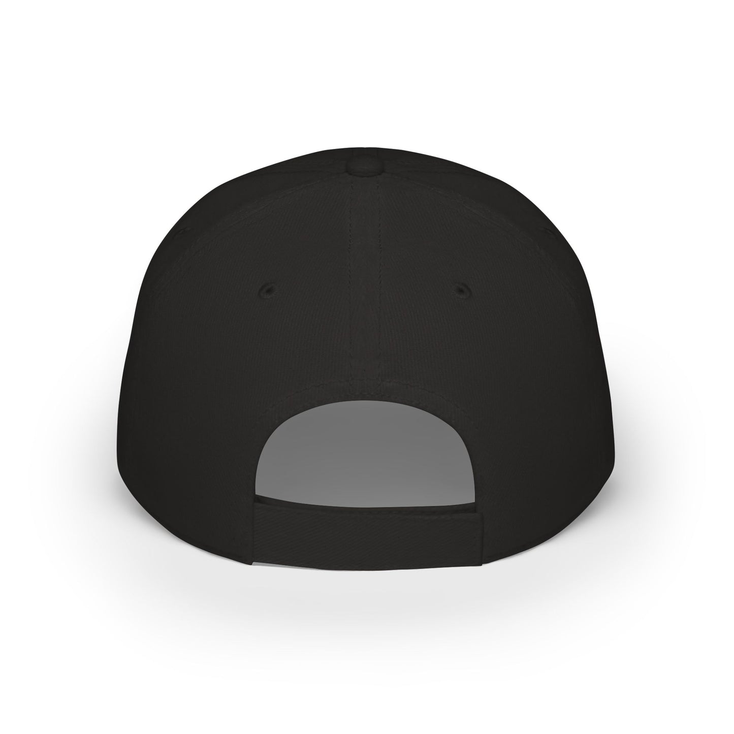Amethyst Skull & Crossbones Low Profile Baseball Cap