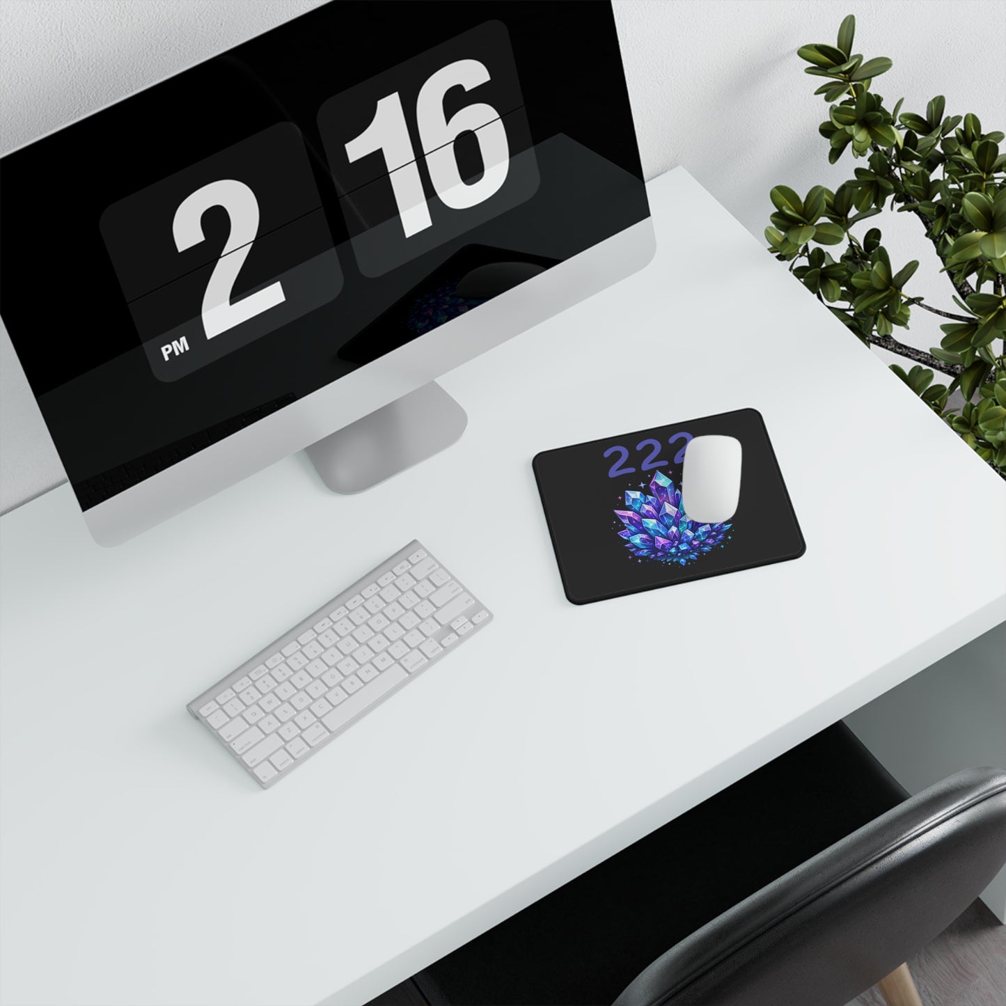 222 Crystal Non-Slip Gaming Mouse Pad