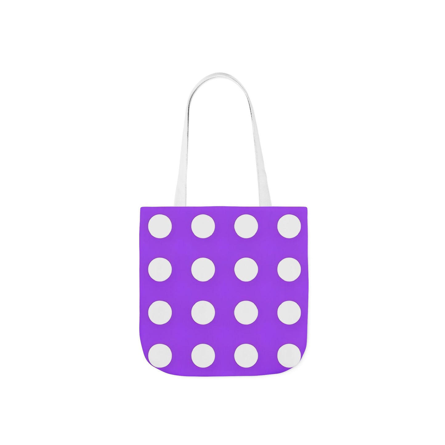 Parker's Purple Polka Dot Tote Bag
