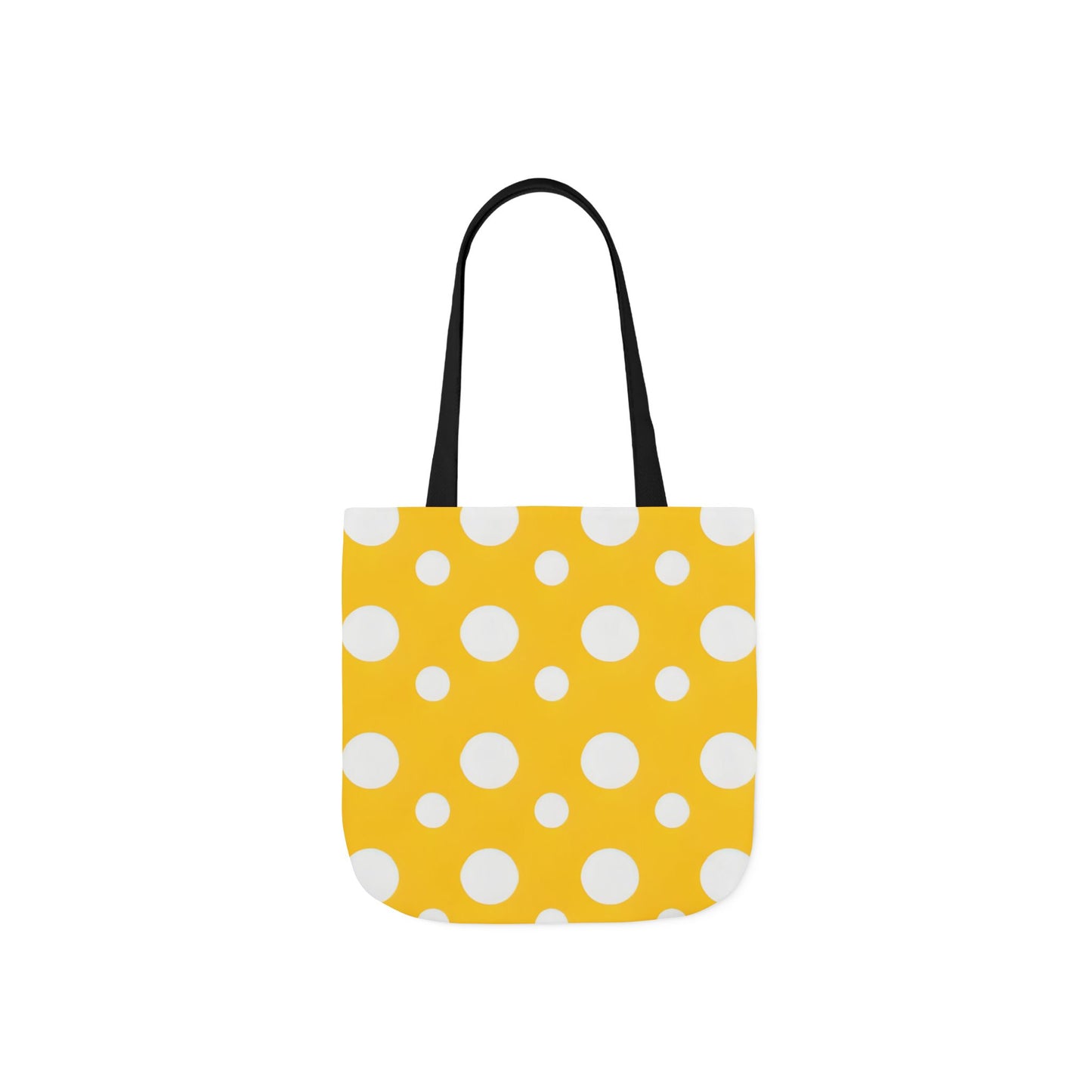 Yuki's Yellow Polka Dot Tote Bag