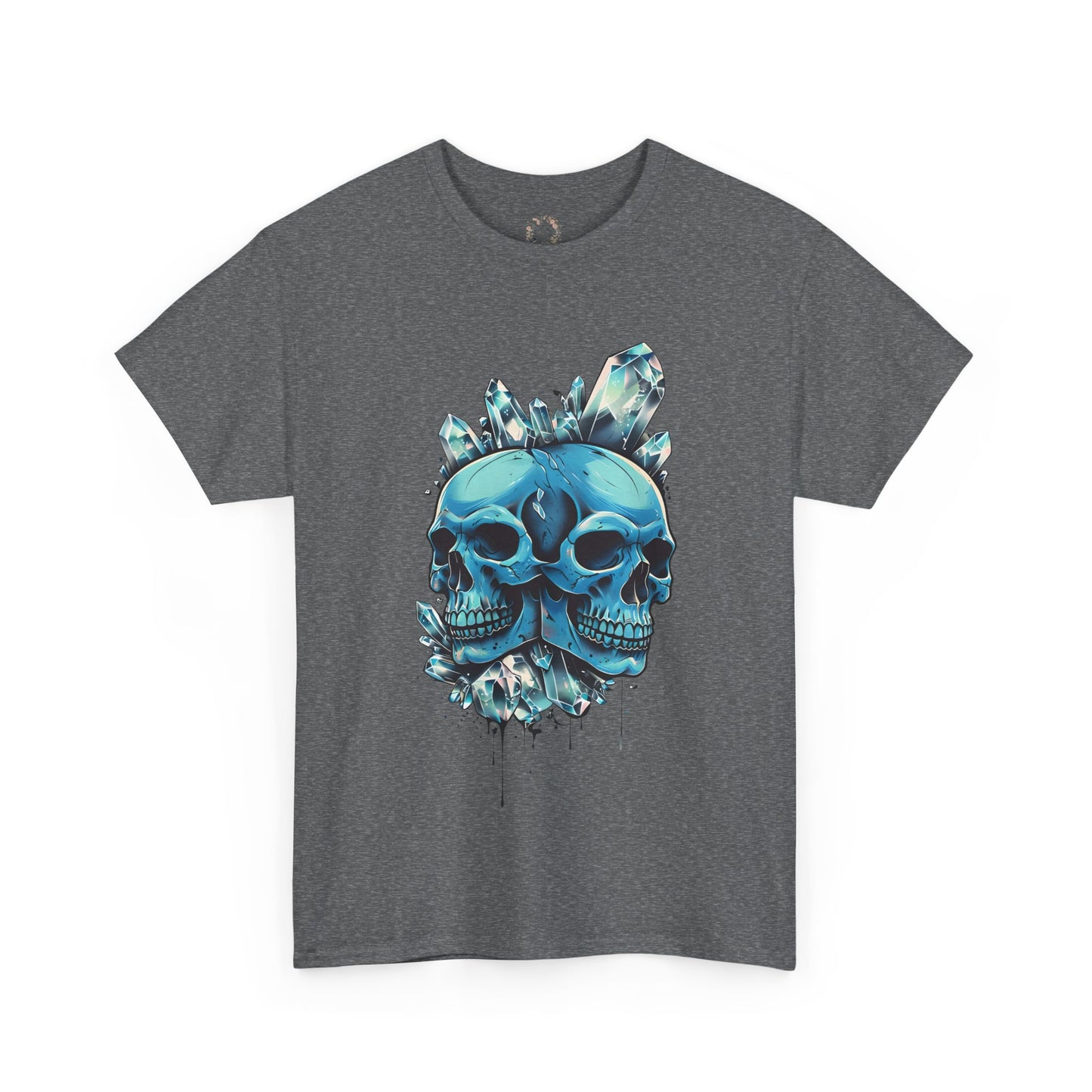 Buzz's Blue Double Skull Adult Shirt