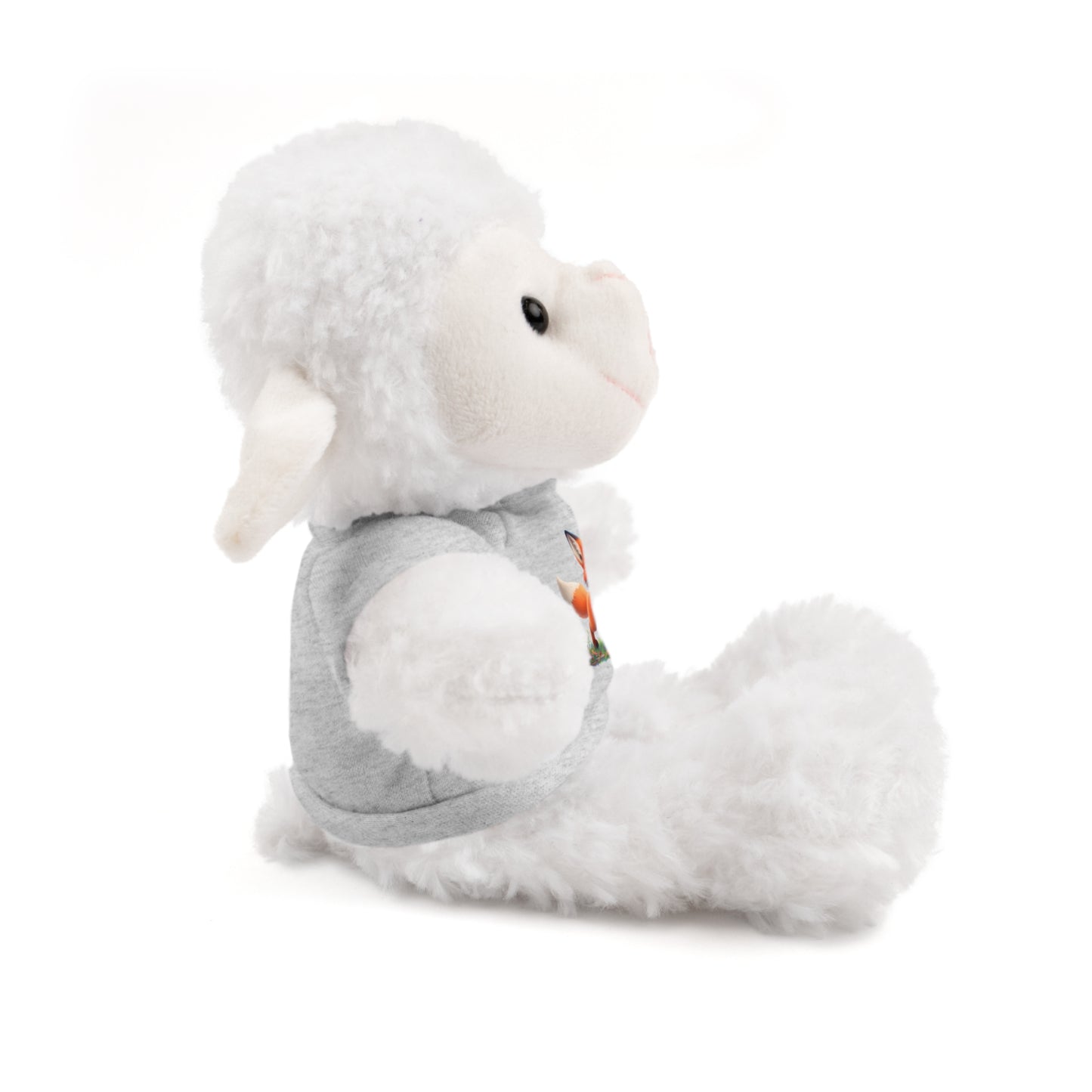 Fox On Tee Animal Plush