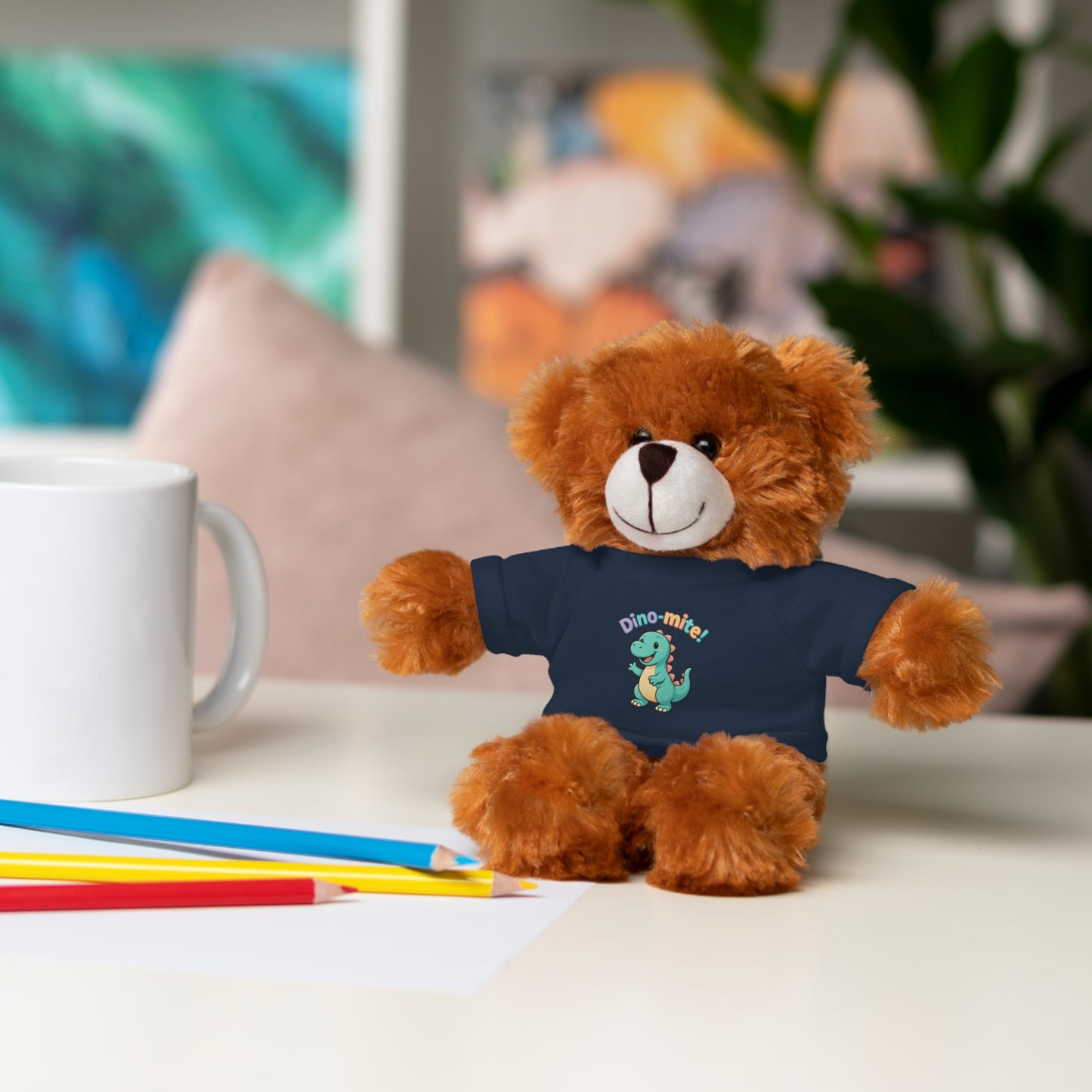 Dino-Mite on Tee Plush Animal