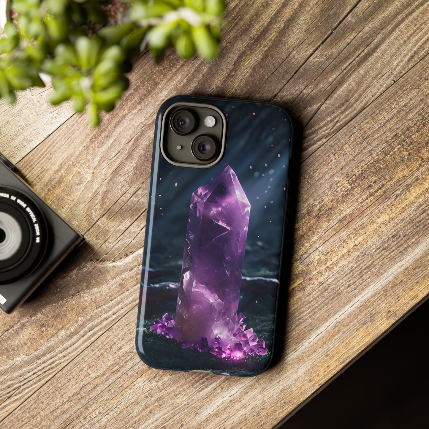 Arnie's Amethyst Crystal Tough Phone Case