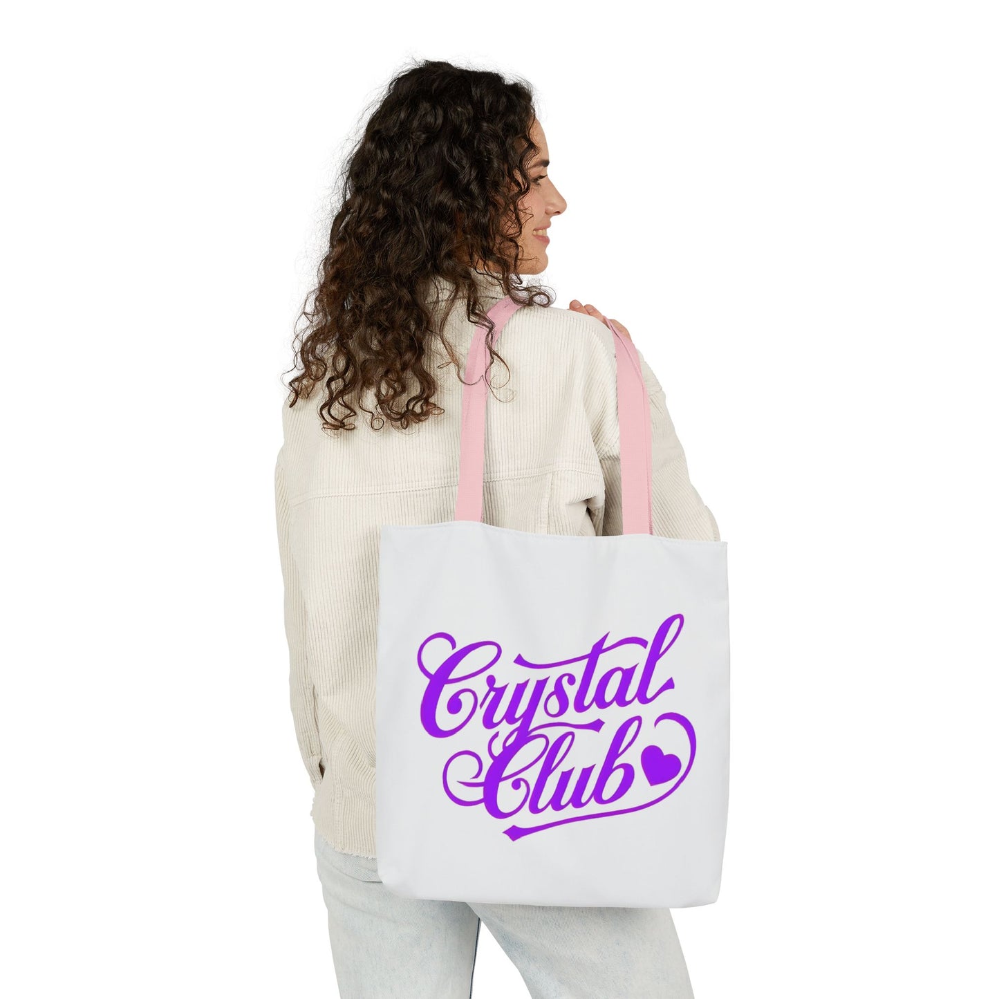 Purple Crystal Club Tote Bag