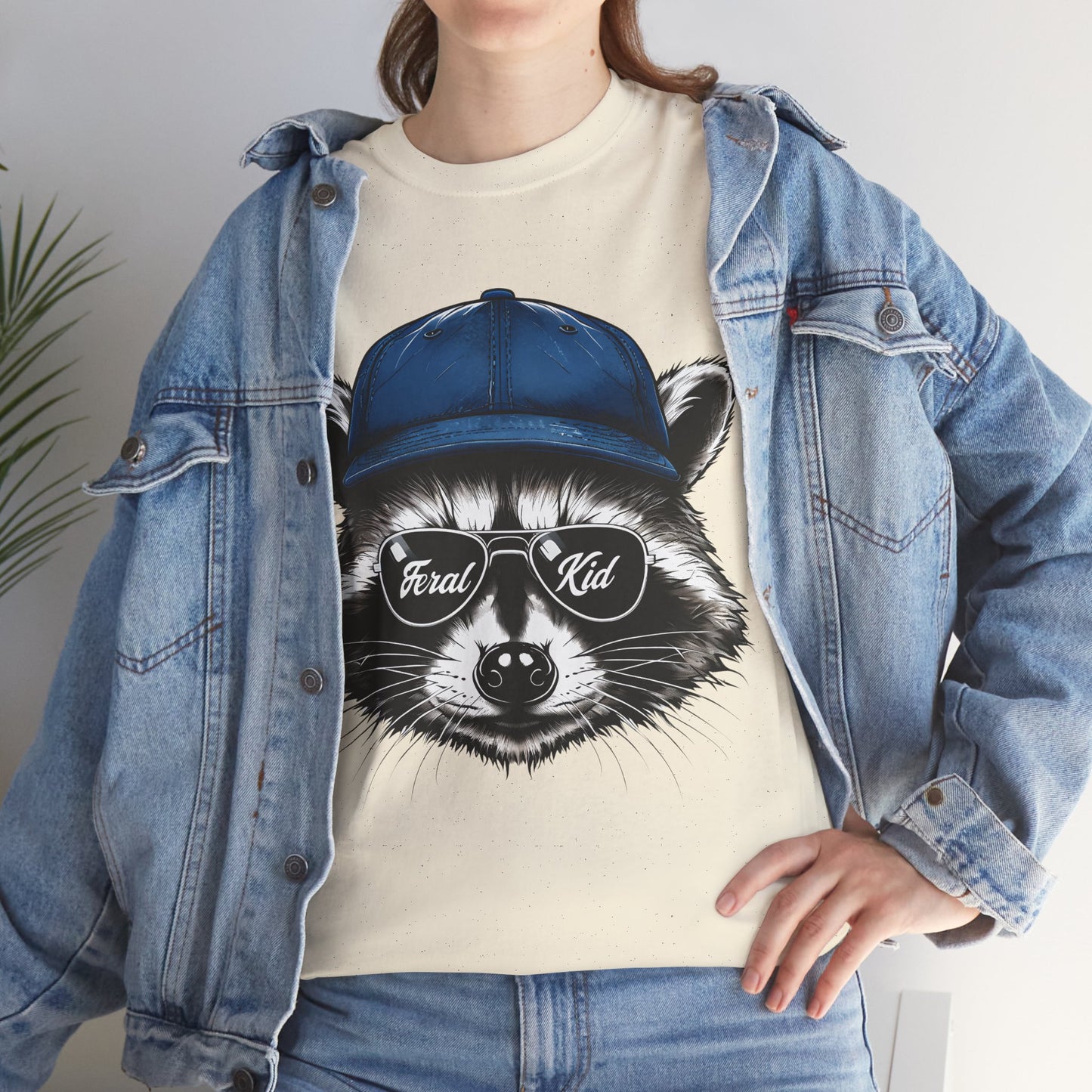 Foley's Feral Kid Raccoon Adult Shirt