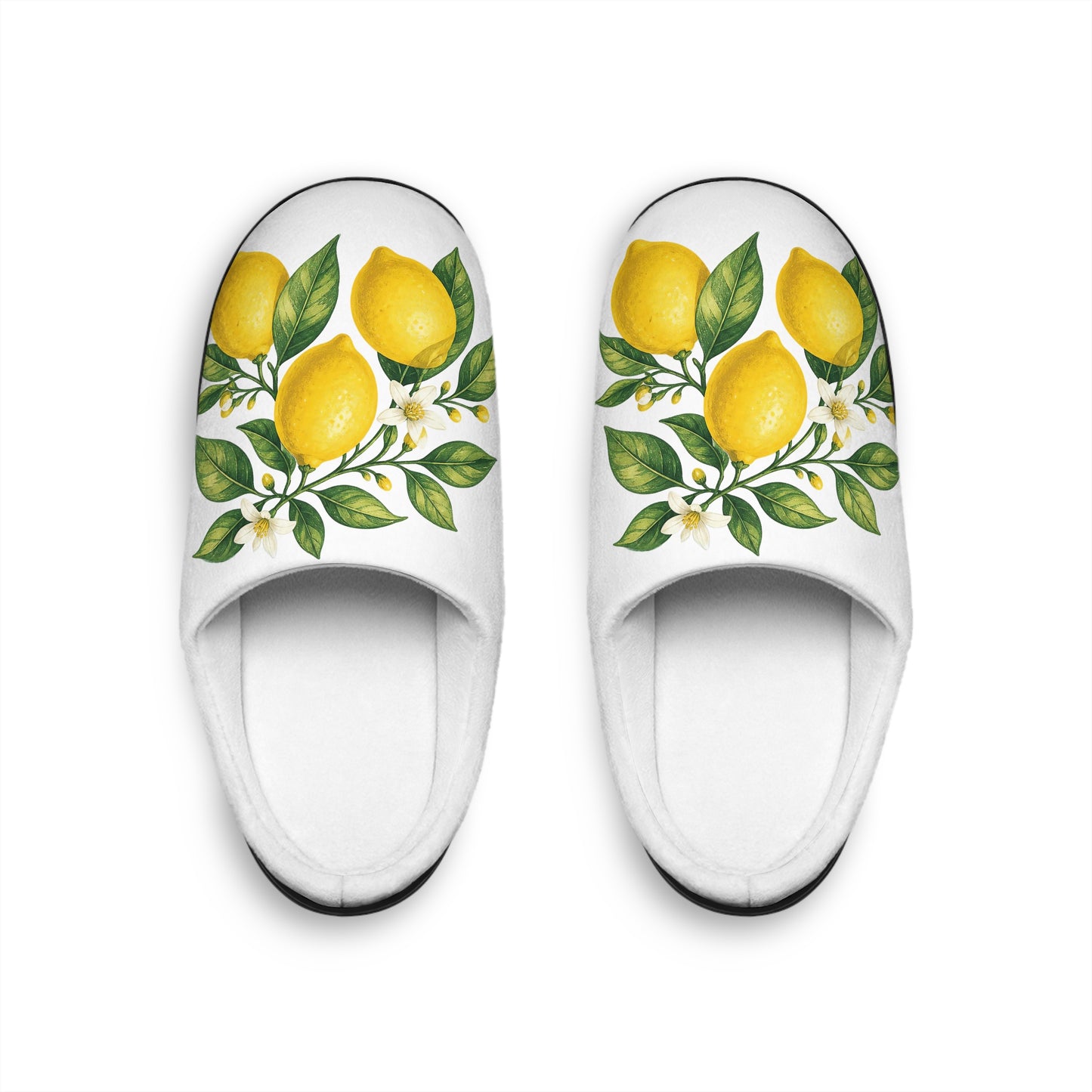 Lemon Blossom Women's Indoor Slippers
