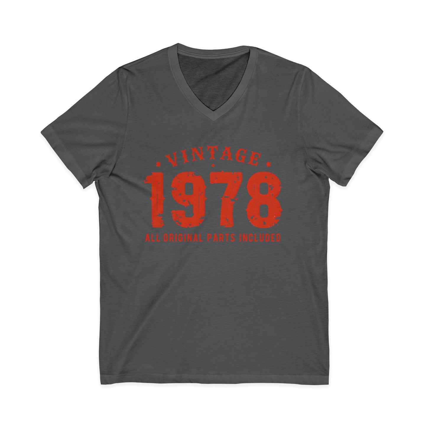 Vince's Vintage 1978 V-Neck Adult Shirt