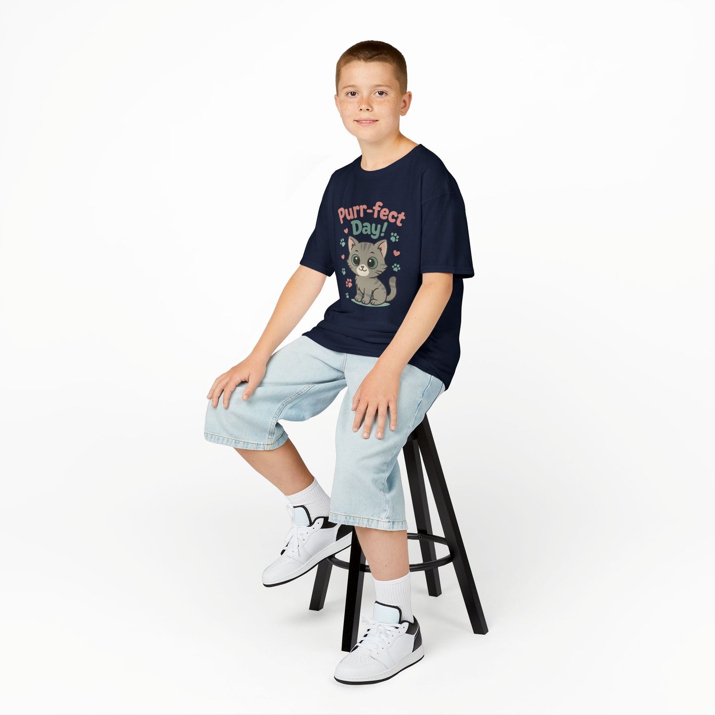 Kairo's Purr-fect Day Youth Top