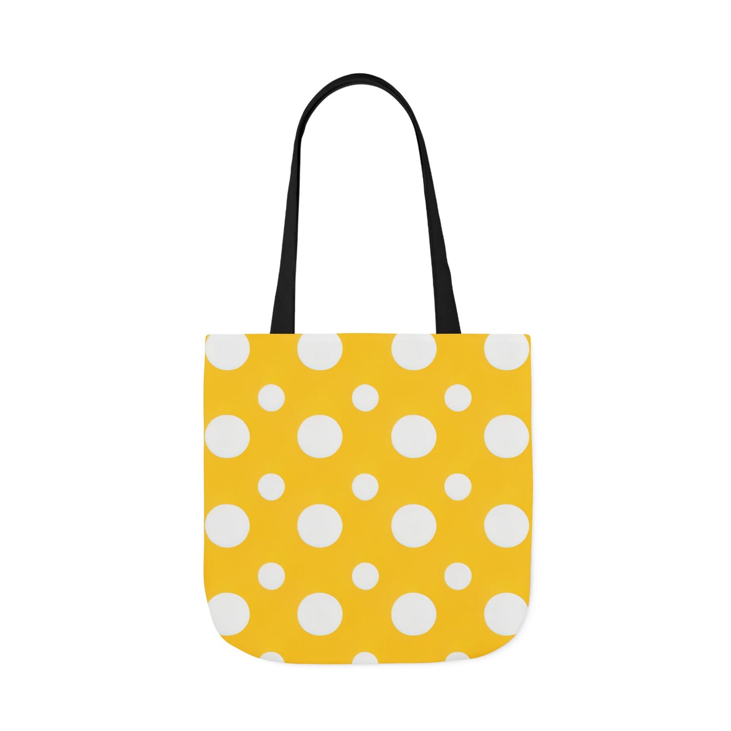 Yuki's Yellow Polka Dot Tote Bag