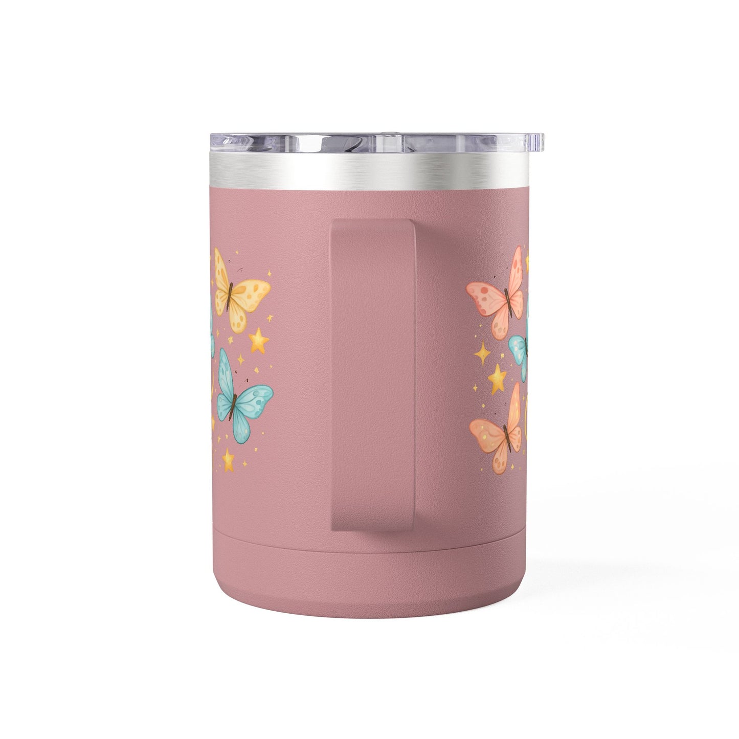 Barb's Butterfly & Stars Coffee Mug Tumbler