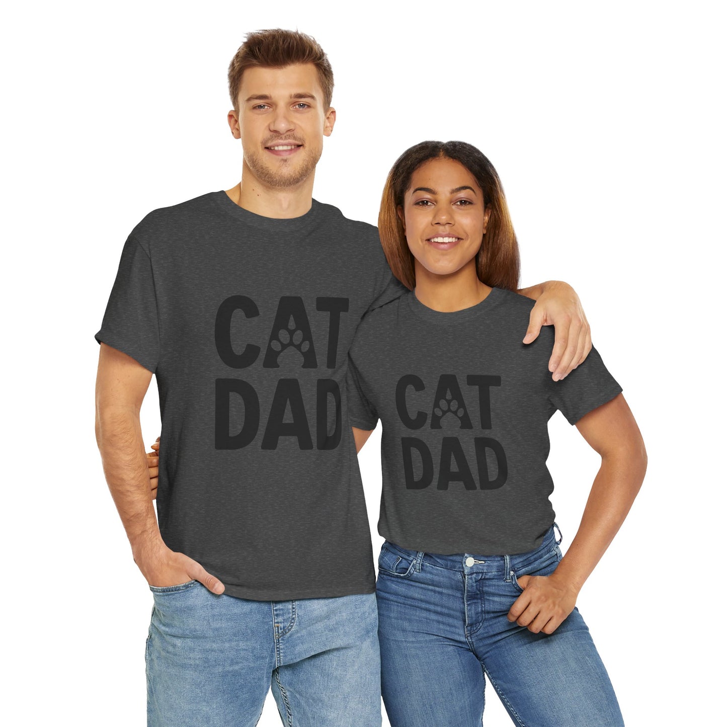 Chuck's Cat Dad Adult Shirt