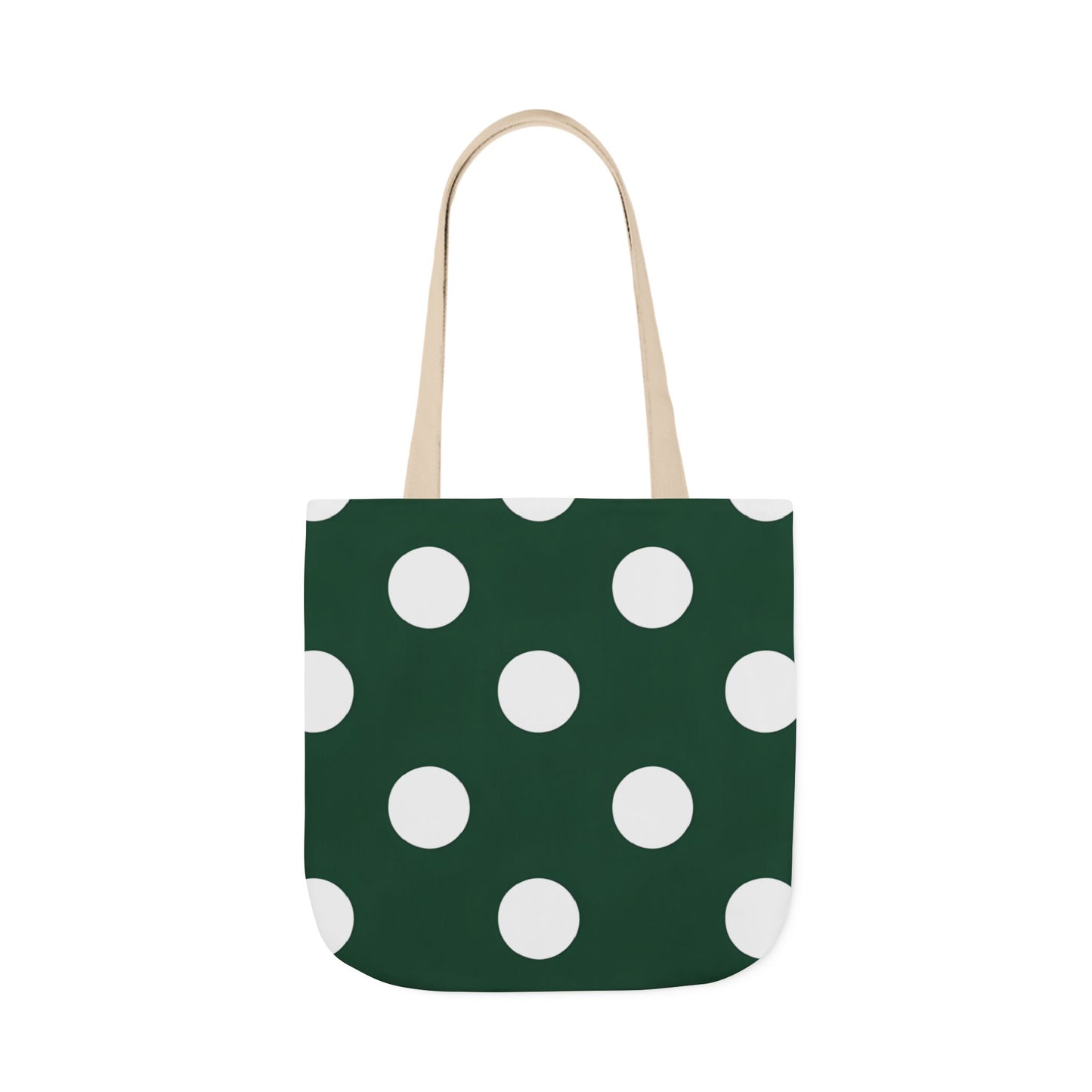 Gretel's Green Polka Dot Tote Bag